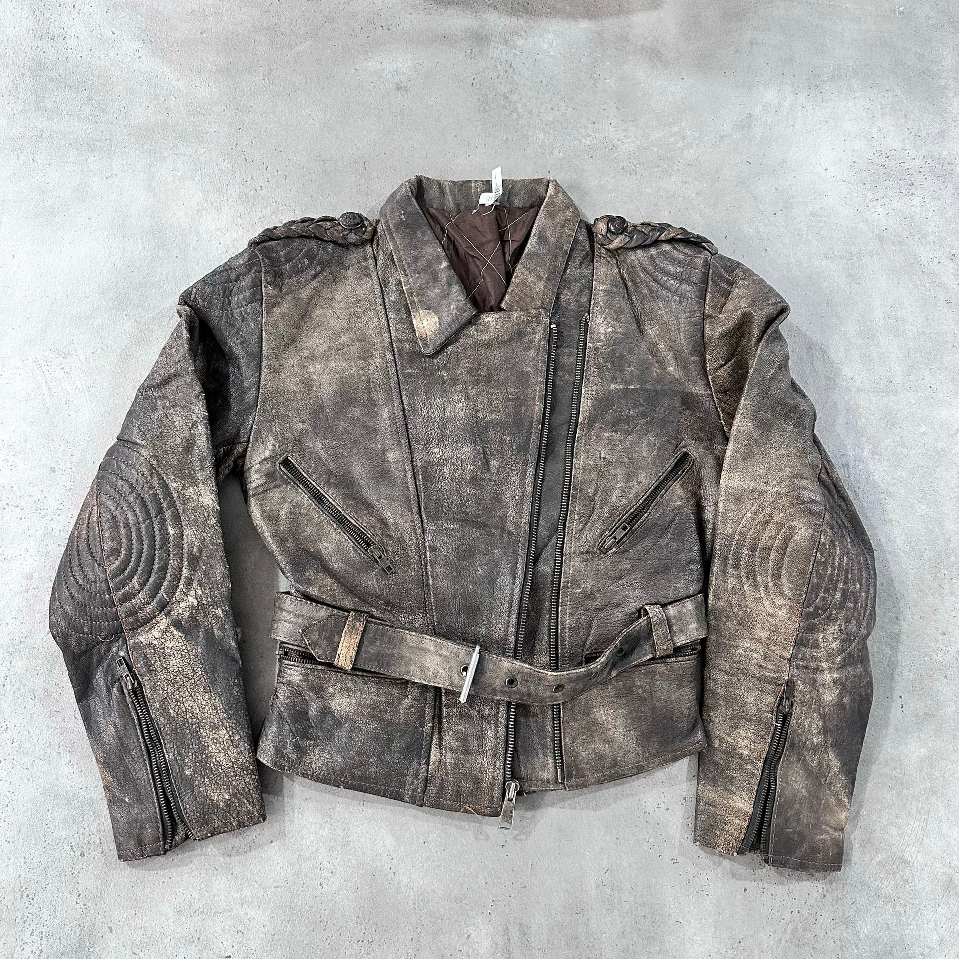 Vintage 70s-90s Retro Double Rider Leather Jackets