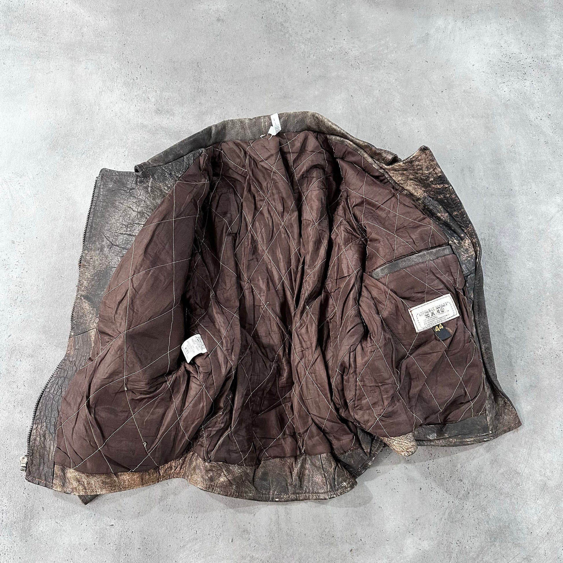 Vintage 70s-90s Retro Double Rider Leather Jackets