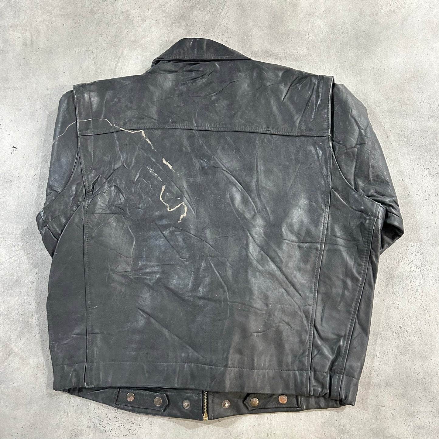 Vintage 70s-90s France Military Flight Leather Jackets