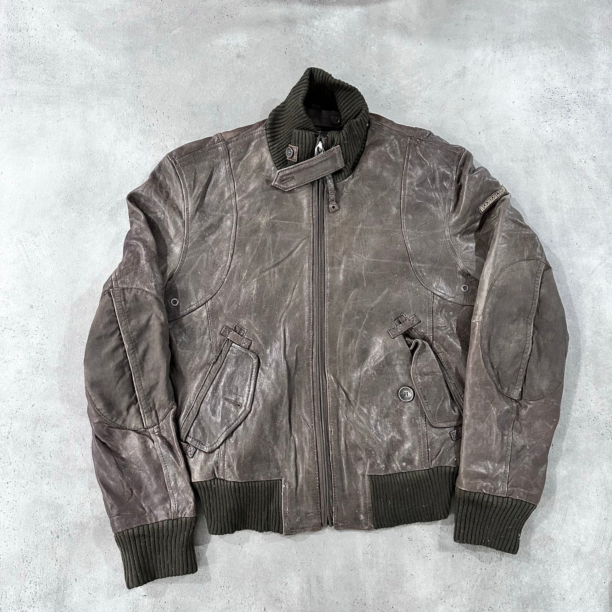 Vintage Outdoor Flight Leather Jackets