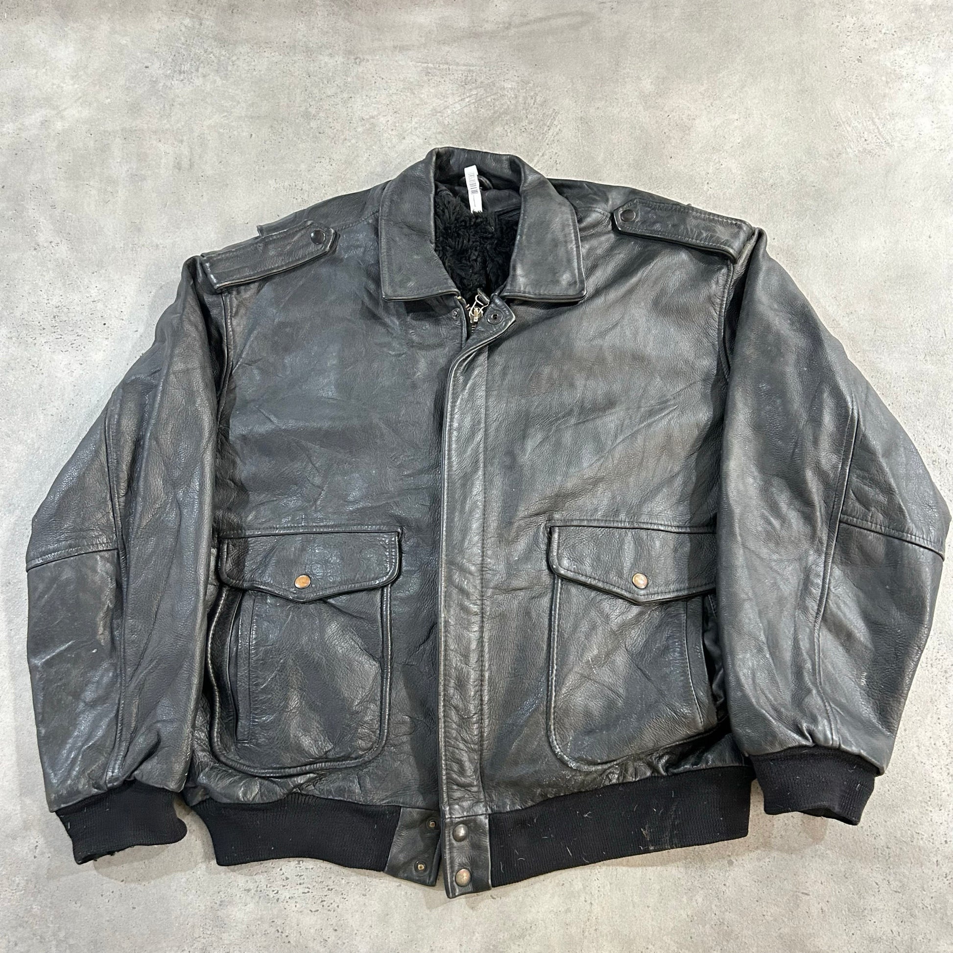 Vintage 70s-90s Retro Flight Leather Jackets