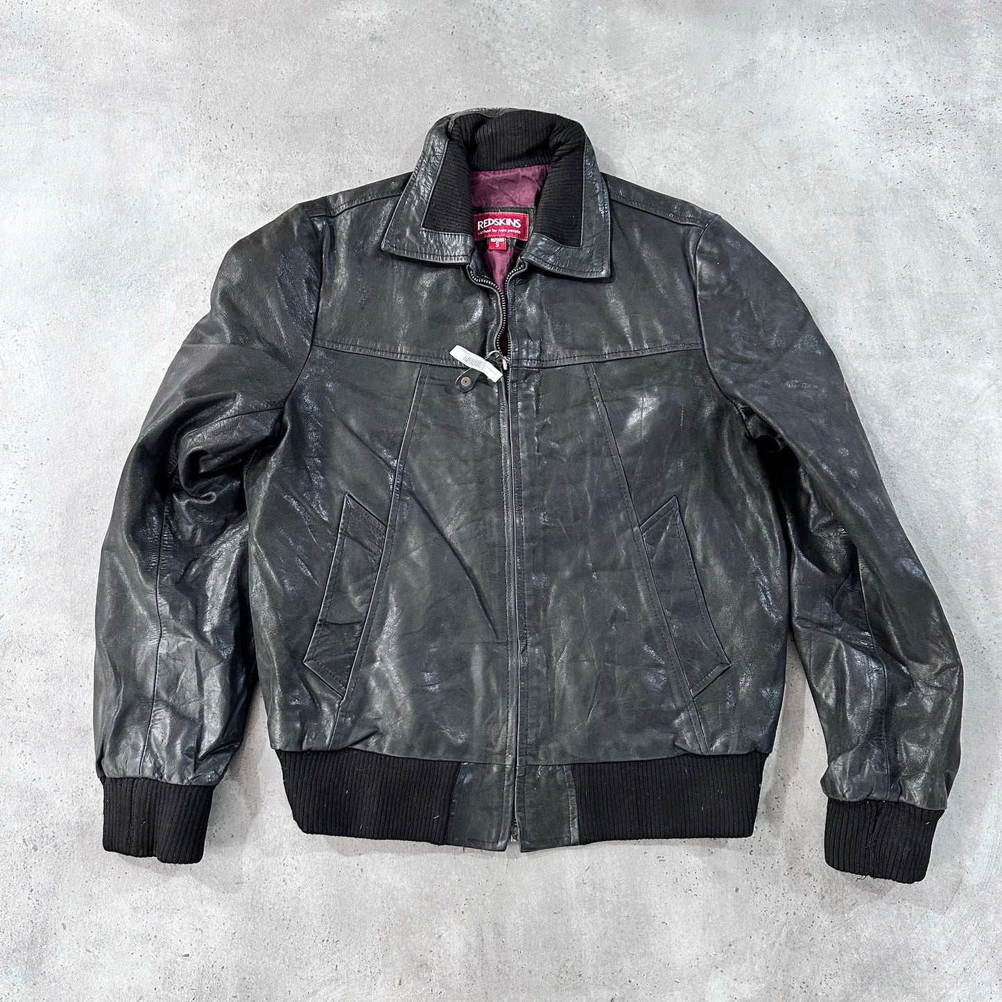 Vintage Redskins Retro Flight Leather Jackets