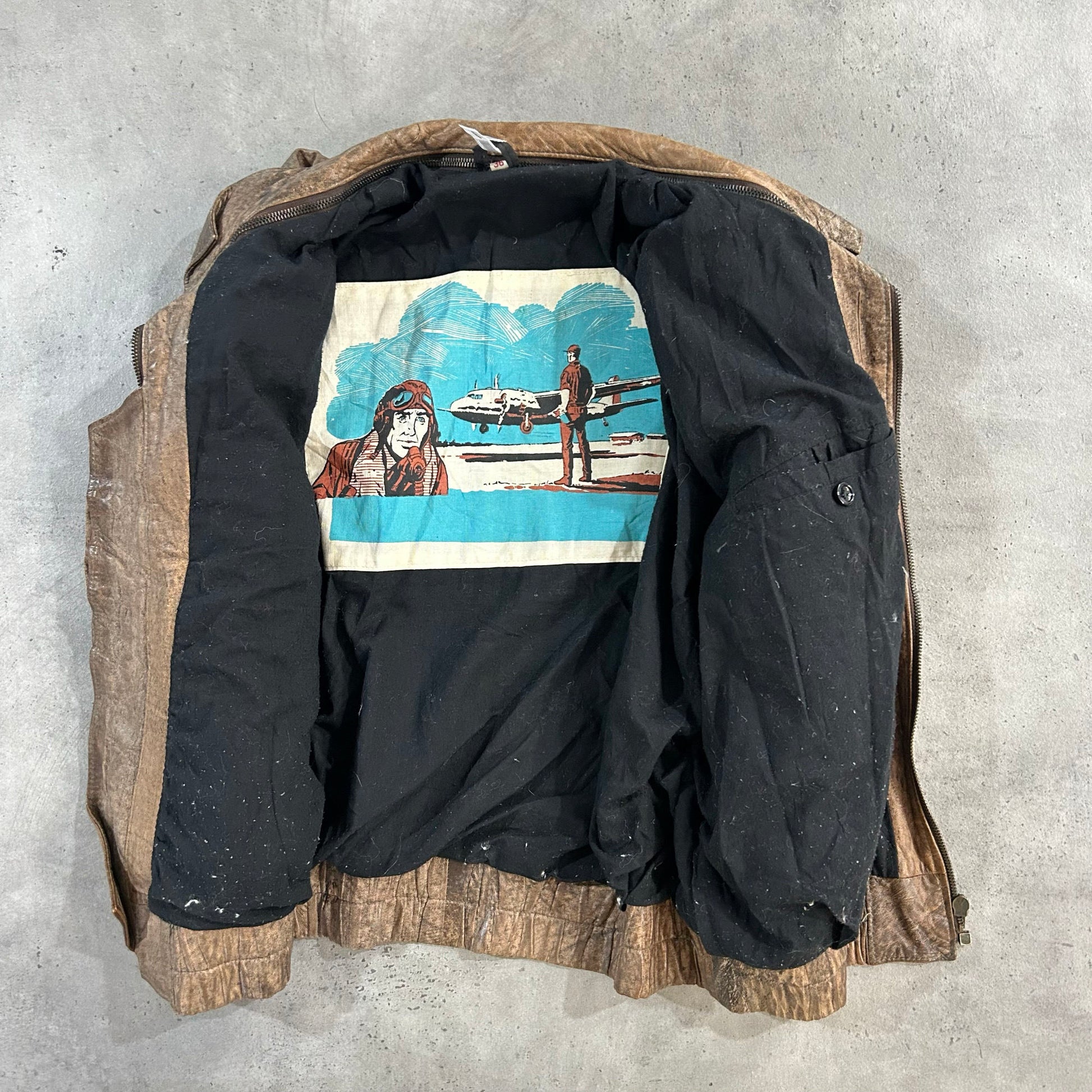 Vintage 70s-90s Retro Flight Leather Jackets