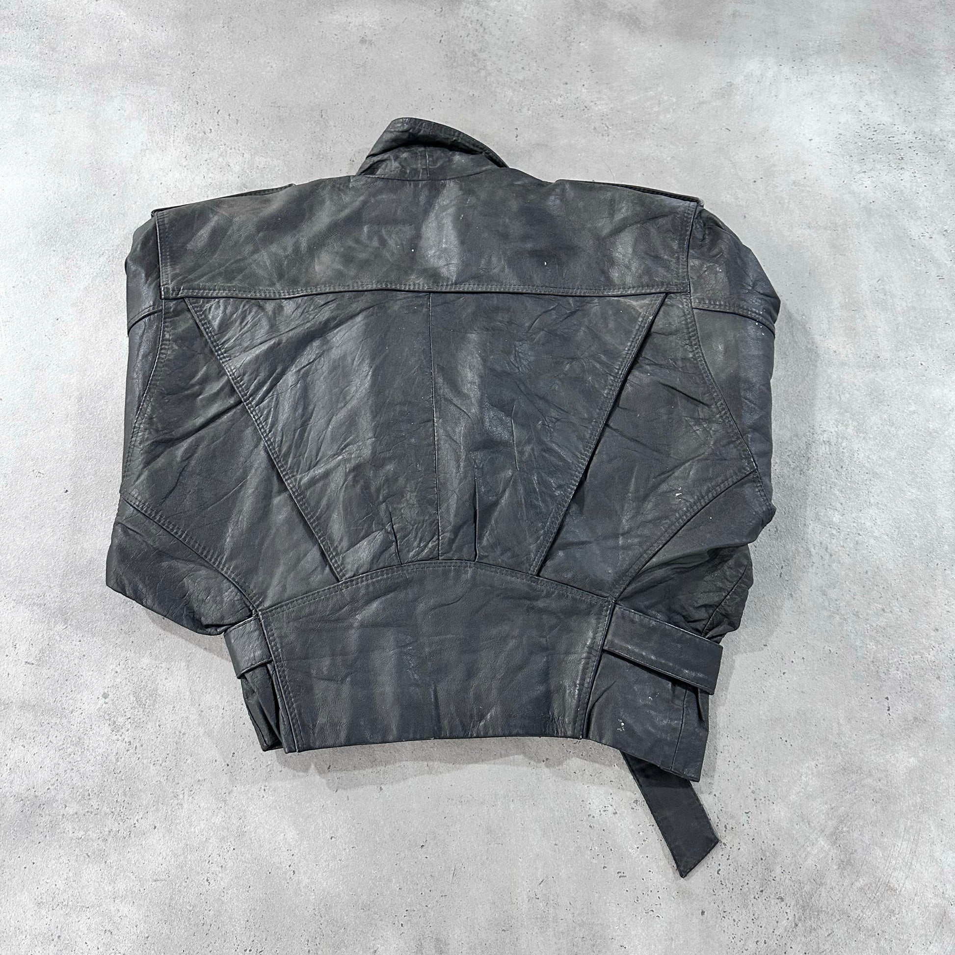 Vintage 70s-90s Retro Double Rider Leather Jackets