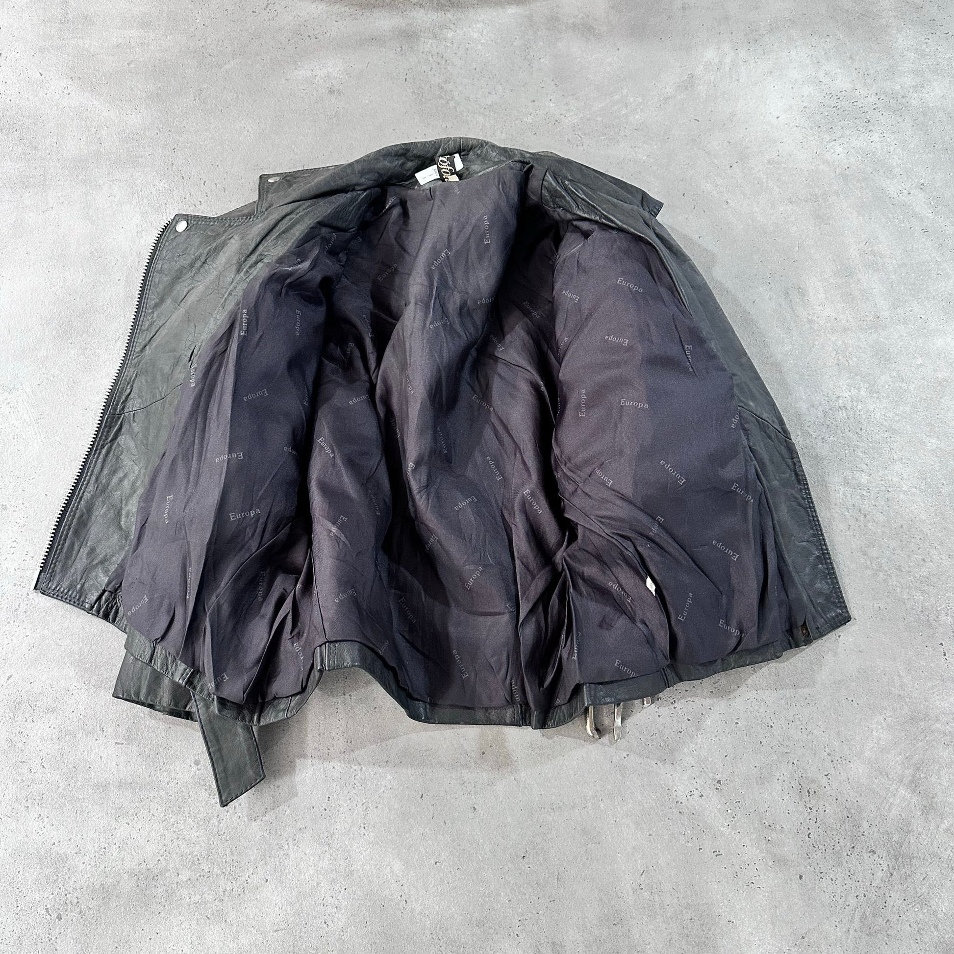 Vintage 70s-90s Retro Double Rider Leather Jackets