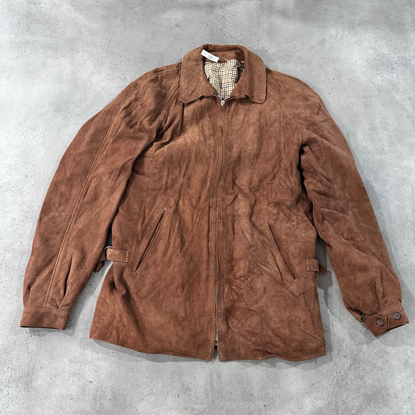 Vintage Retro Mid-Length Leather Jackets