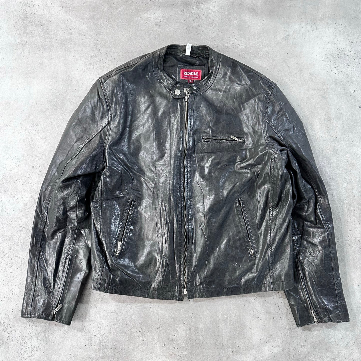 Vintage Redskins Retro Leather Jackets