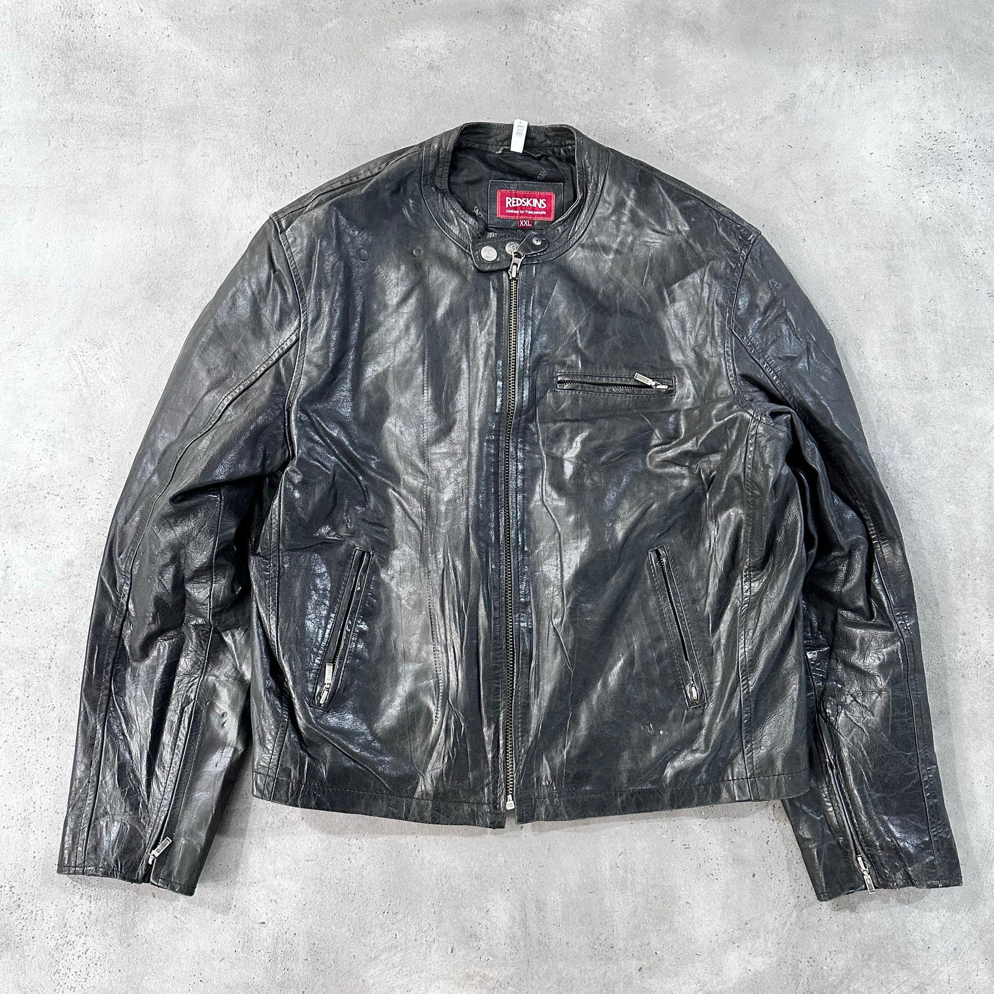 Vintage Redskins Retro Leather Jackets
