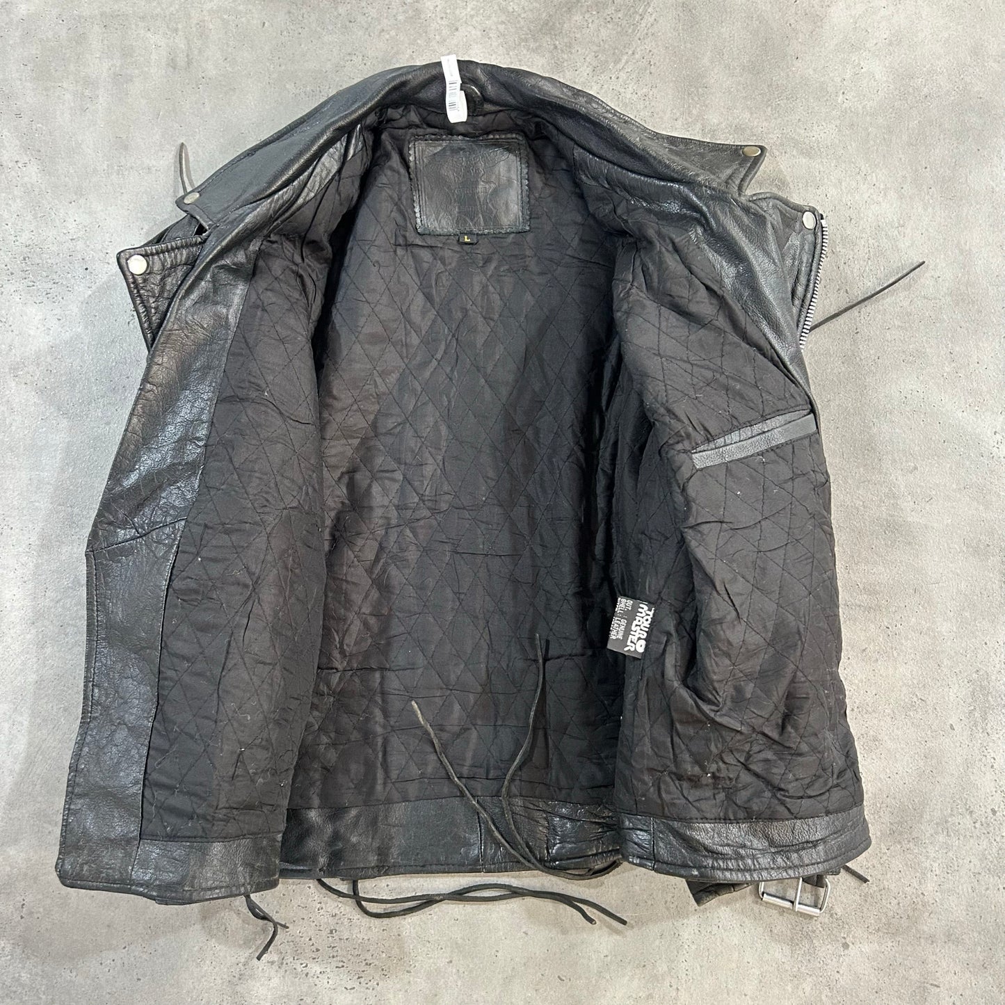 Vintage 70s-90s Retro Double Rider Leather Jackets