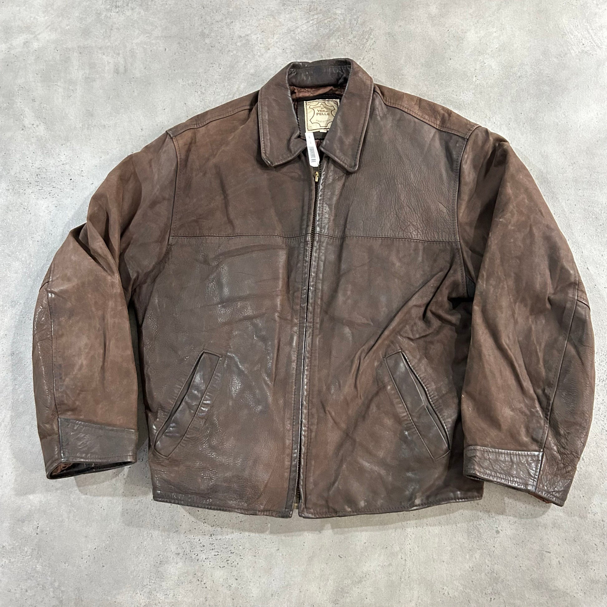 Vintage 70s-90s Italy Retro Leather Jackets