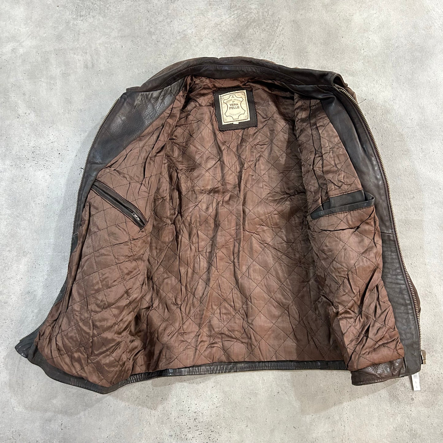Vintage 70s-90s Italy Retro Leather Jackets