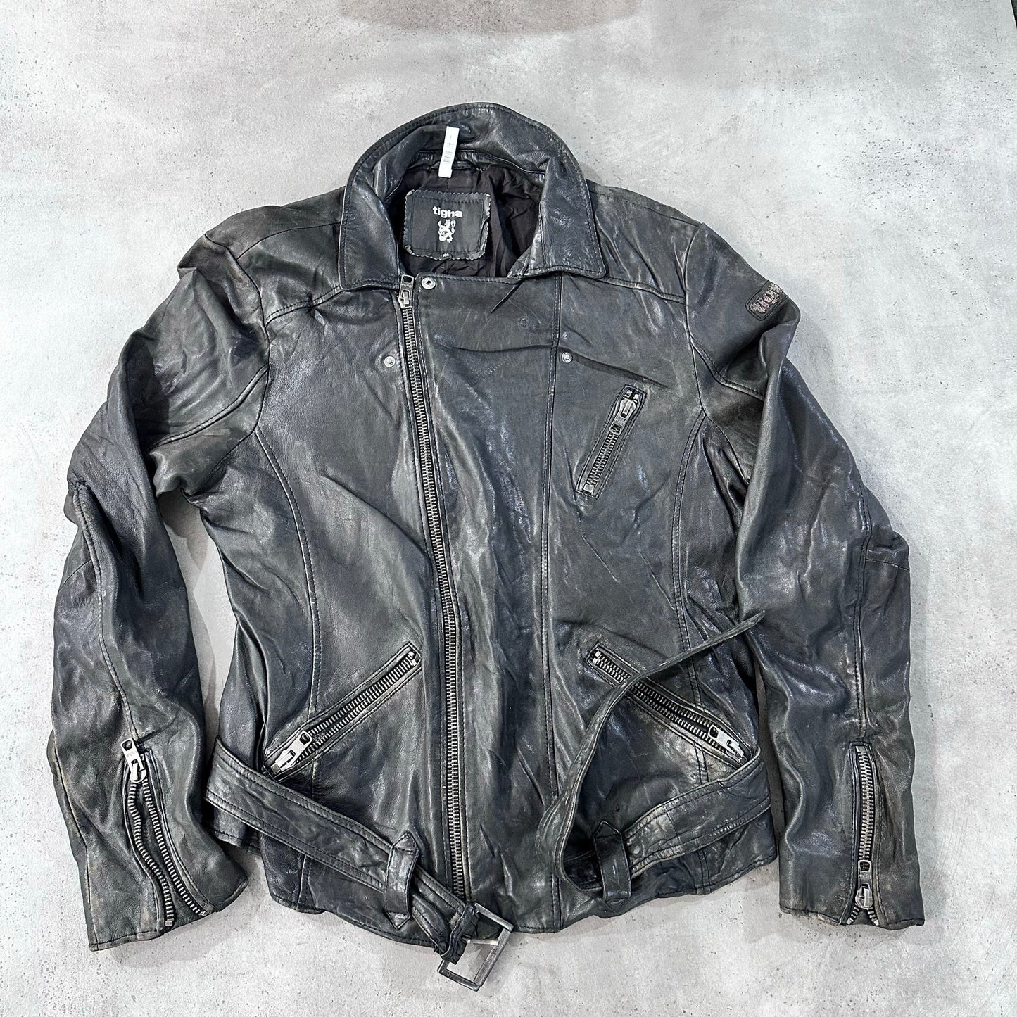 Vintage Retro Double Rider Leather Jackets