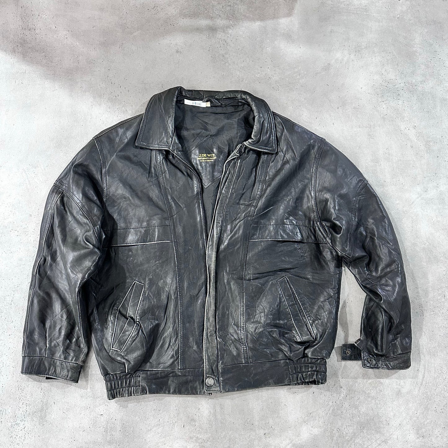Vintage 70s-90s Belgium Retro Leather Jackets