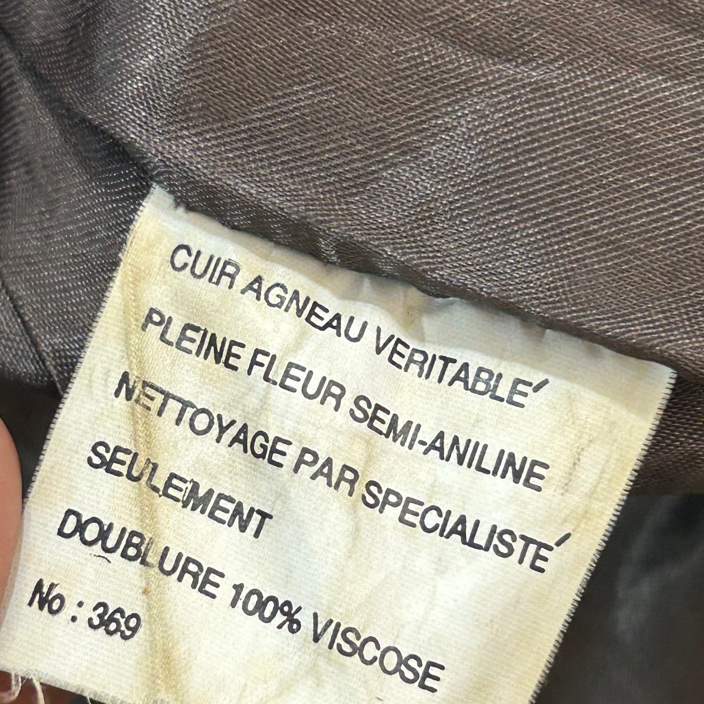 Vintage 70s-90s France Retro Leather Jackets