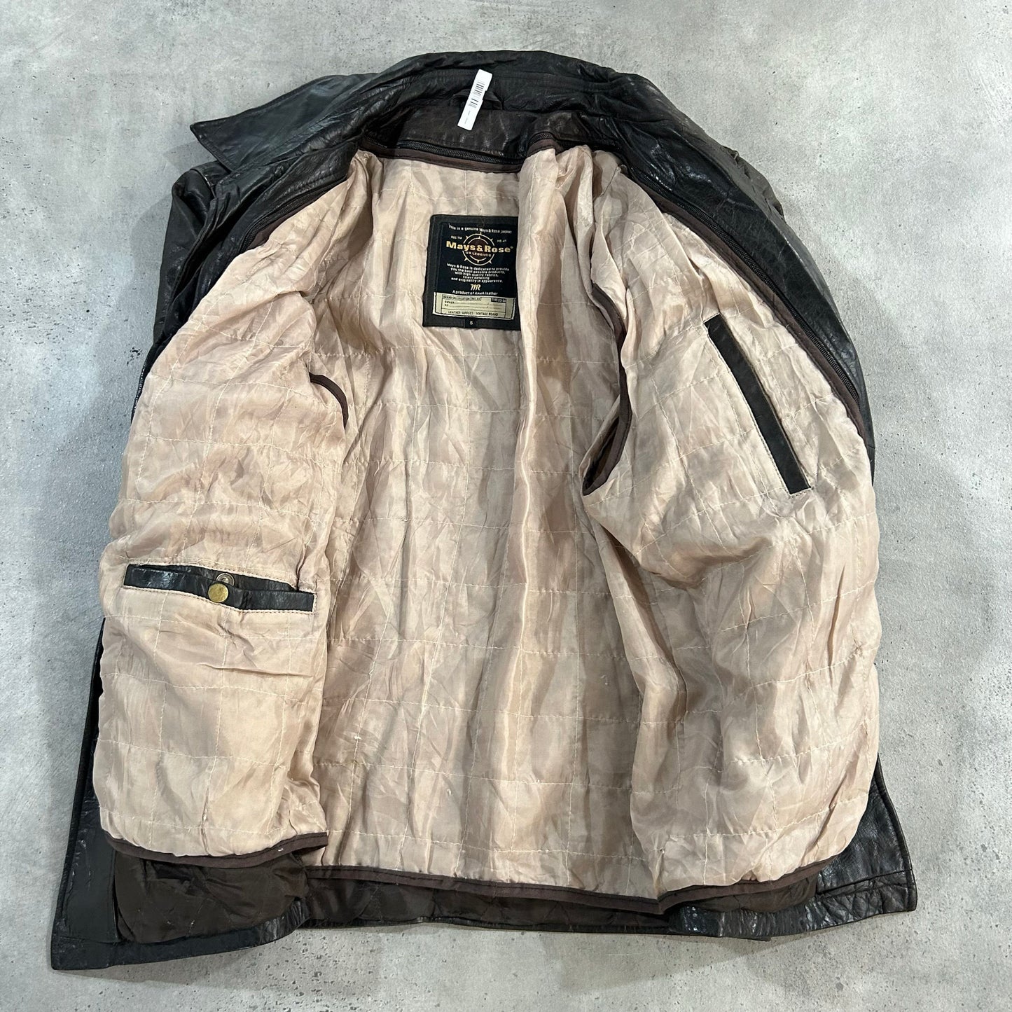 Vintage Retro Mid-Length Leather Jackets