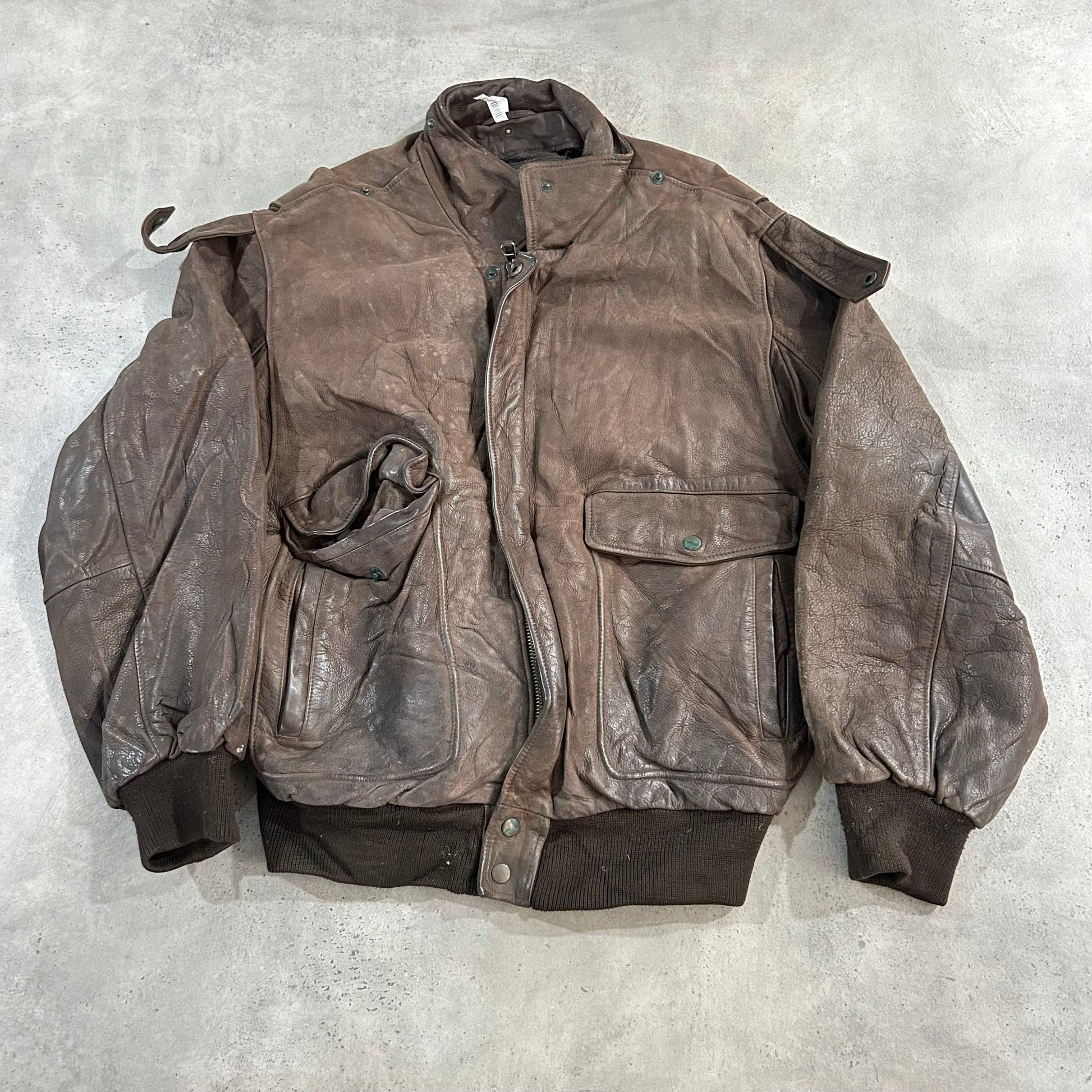 Vintage 70s-90s Retro Flight Leather Jackets