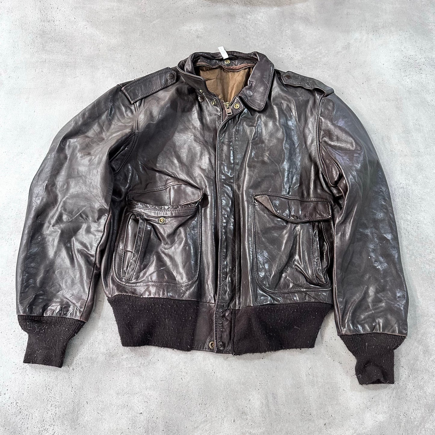 Vintage Military Flight Leather Jackets