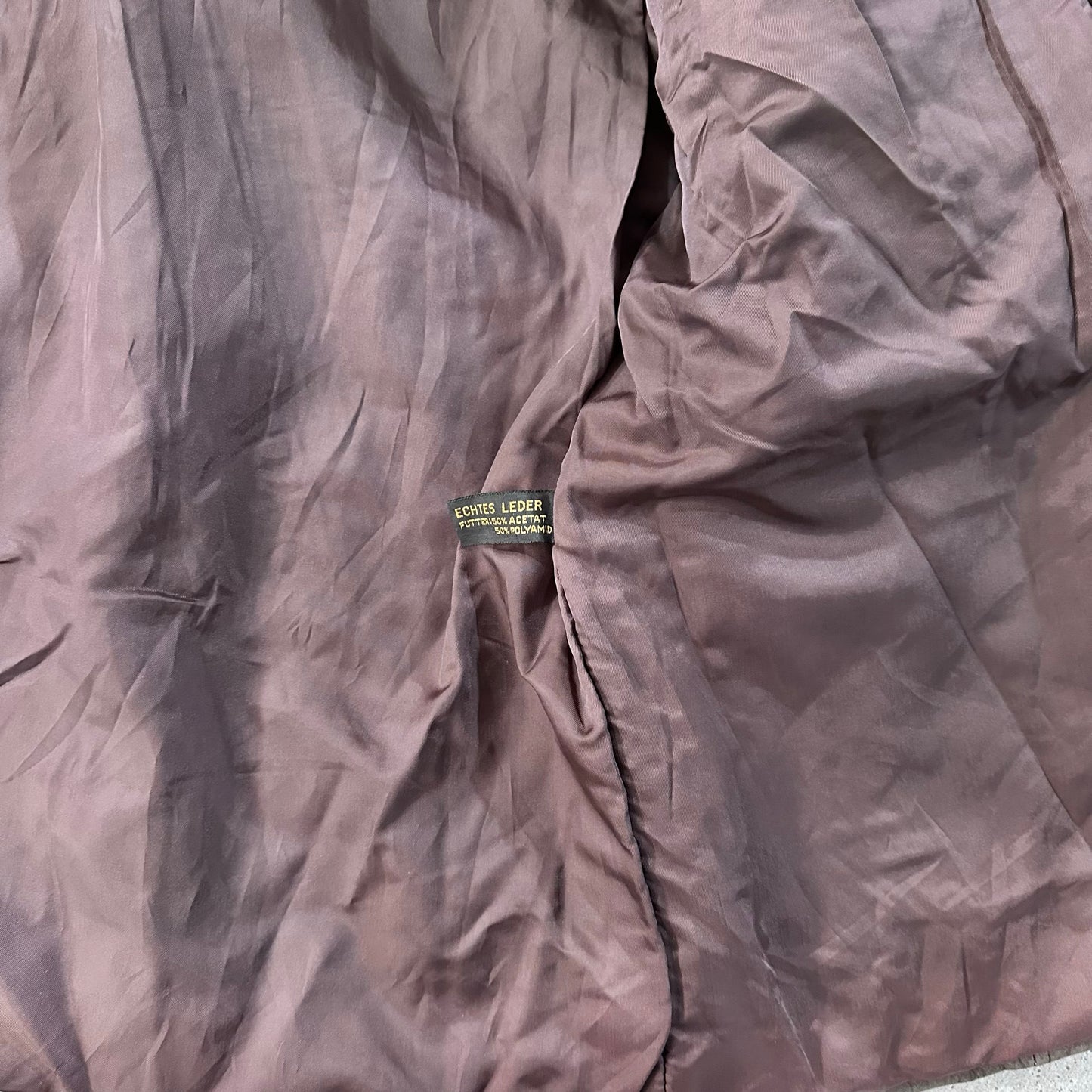 Vintage 70s-90s Germany Retro Mid-Length Leather Jackets