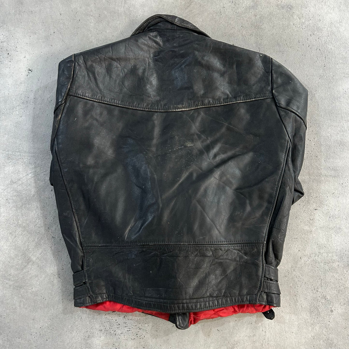 Vintage 70s-90s Retro Double Rider Leather Jackets