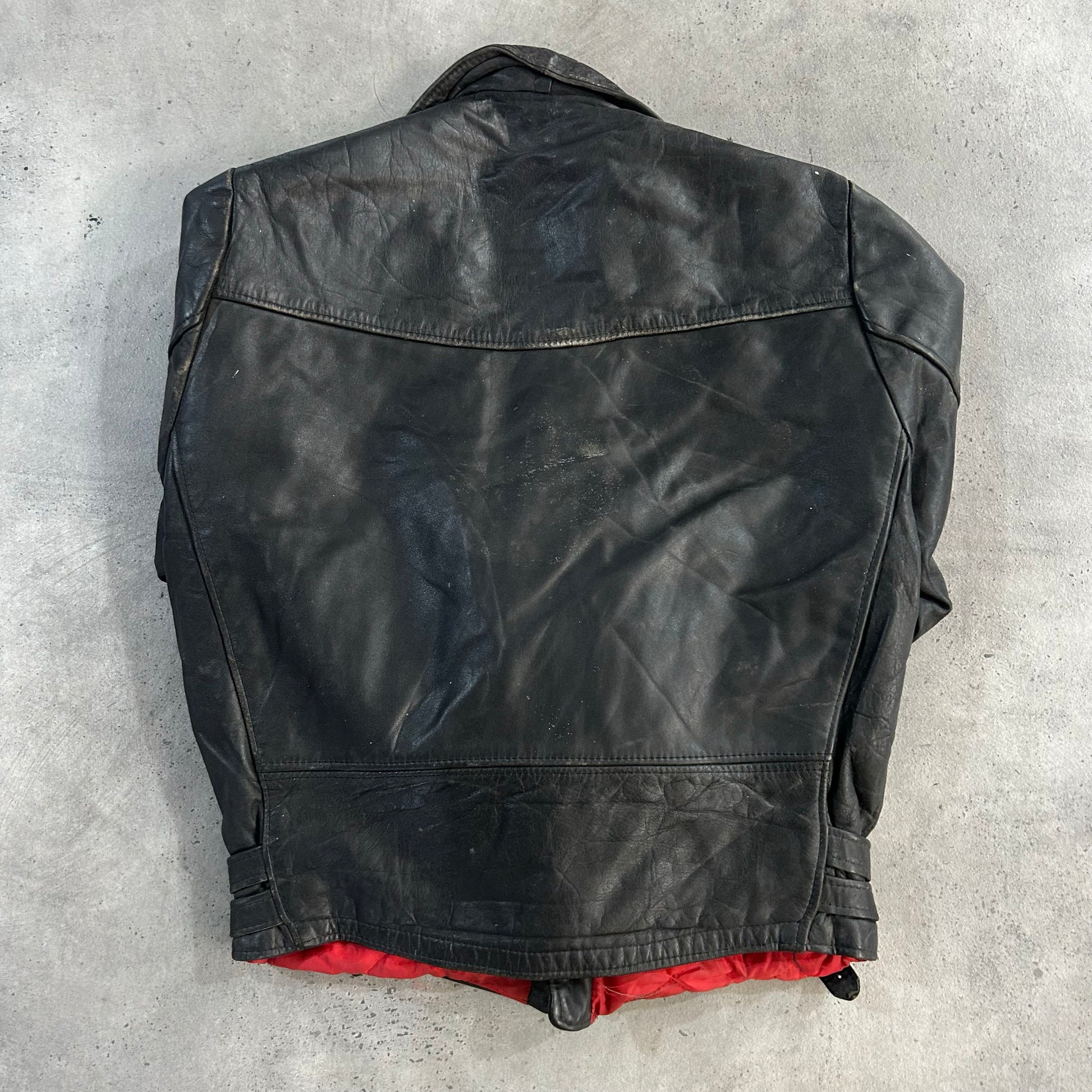 Vintage 70s-90s Retro Double Rider Leather Jackets