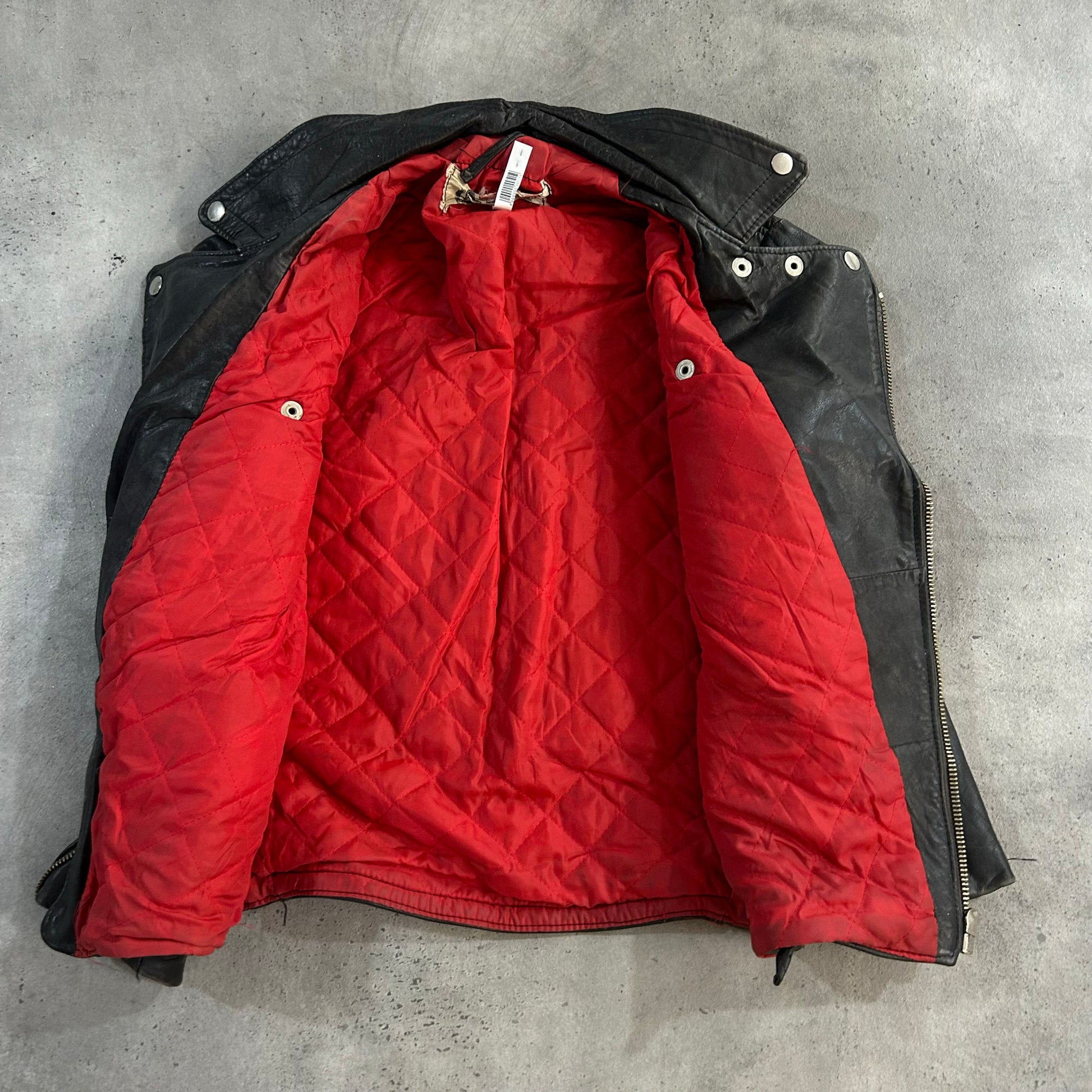 Vintage 70s-90s Retro Double Rider Leather Jackets