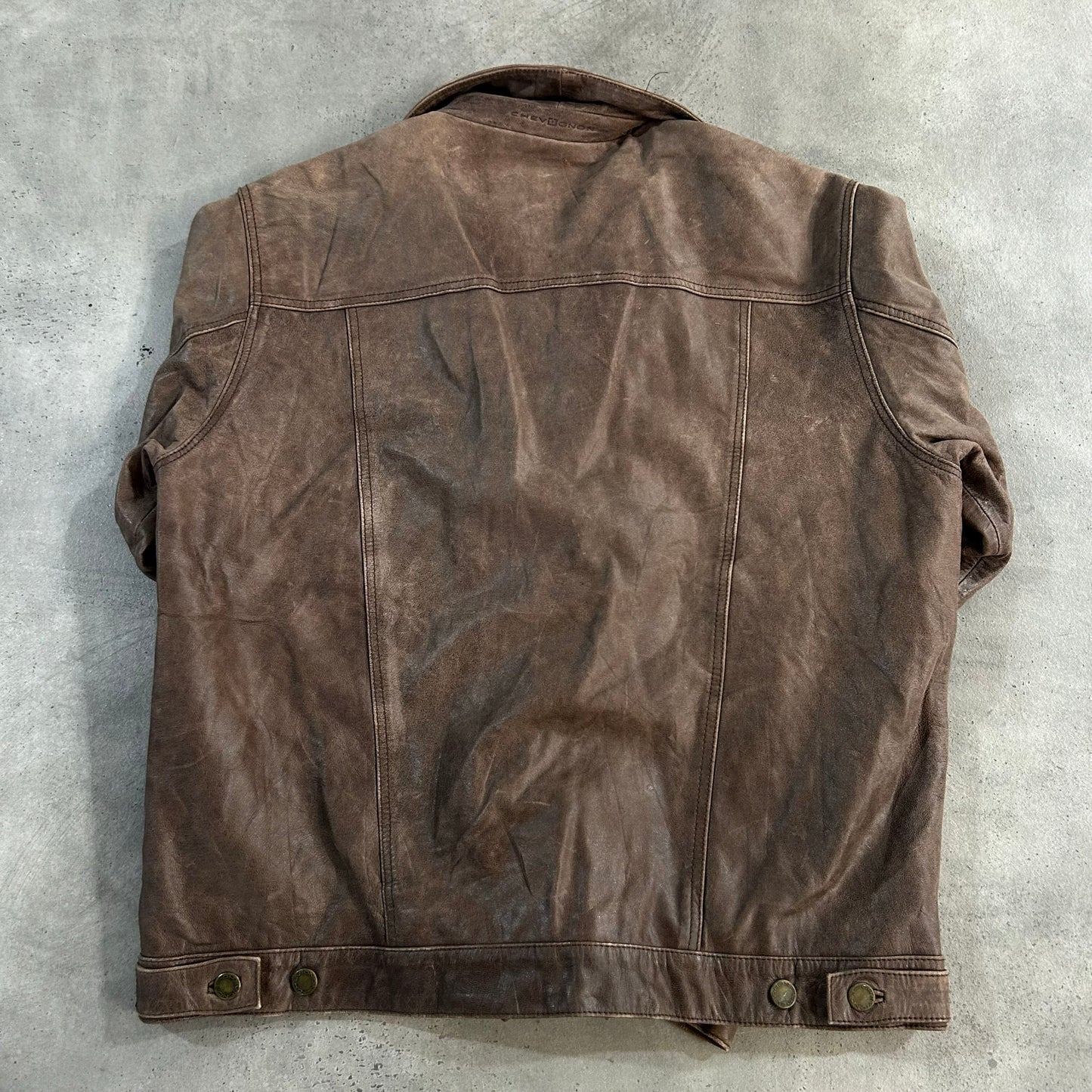 Vintage Chevignon Retro Leather Jackets