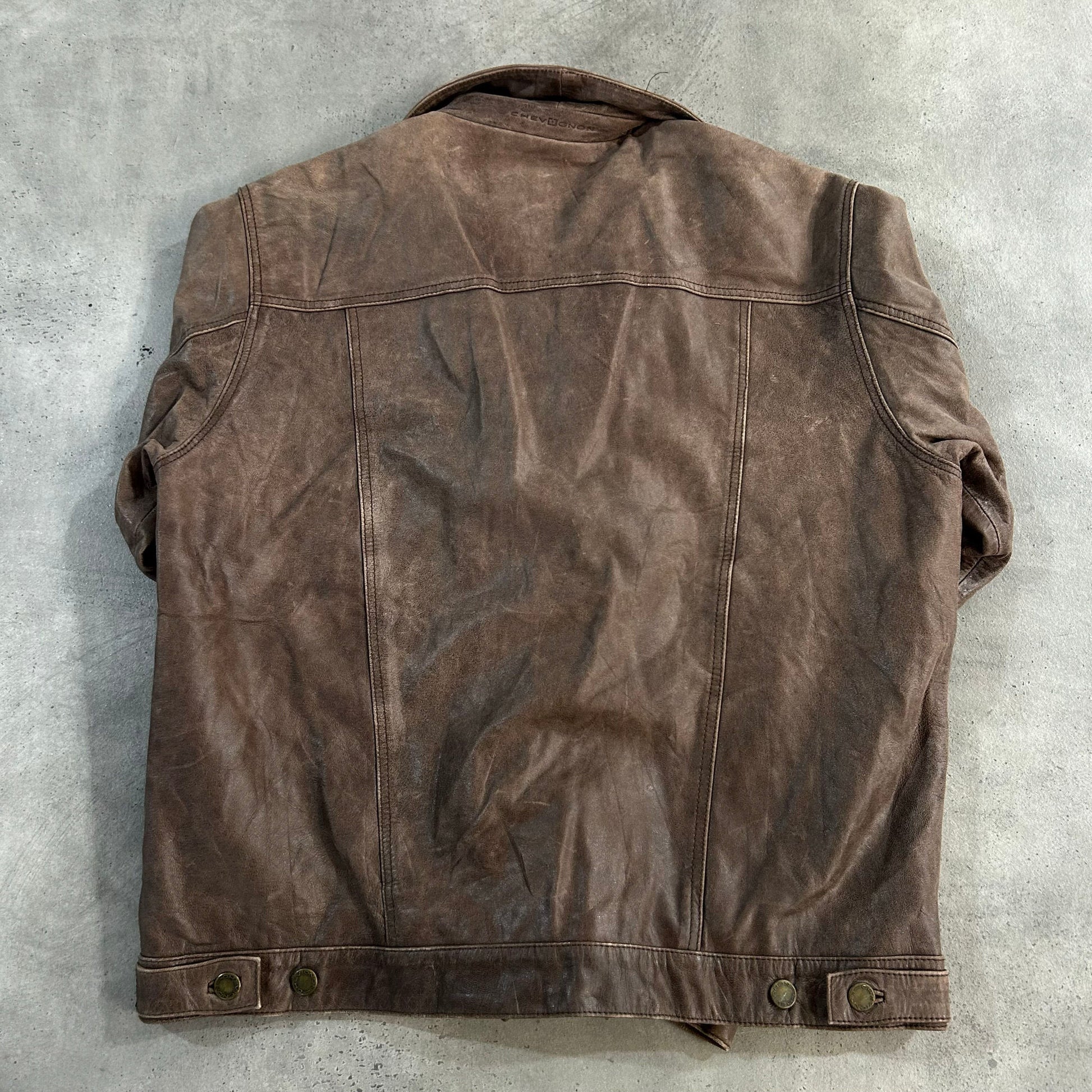 Vintage Chevignon Retro Leather Jackets