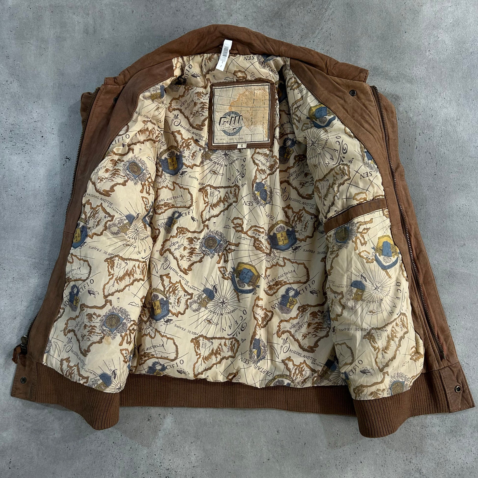 Vintage 70s-90s South Korea Retro Flight Leather Jackets