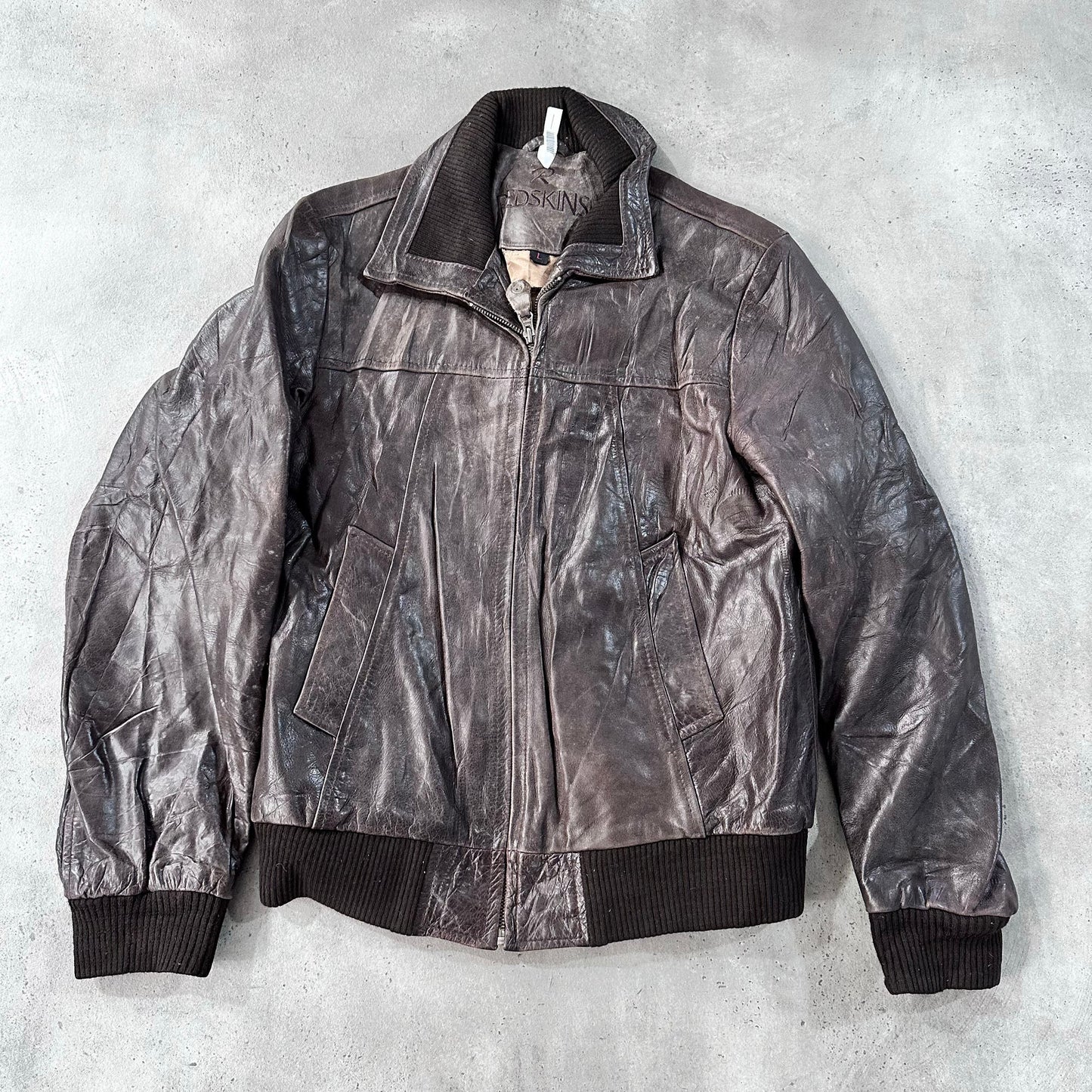 Vintage Redskins Retro Flight Leather Jackets