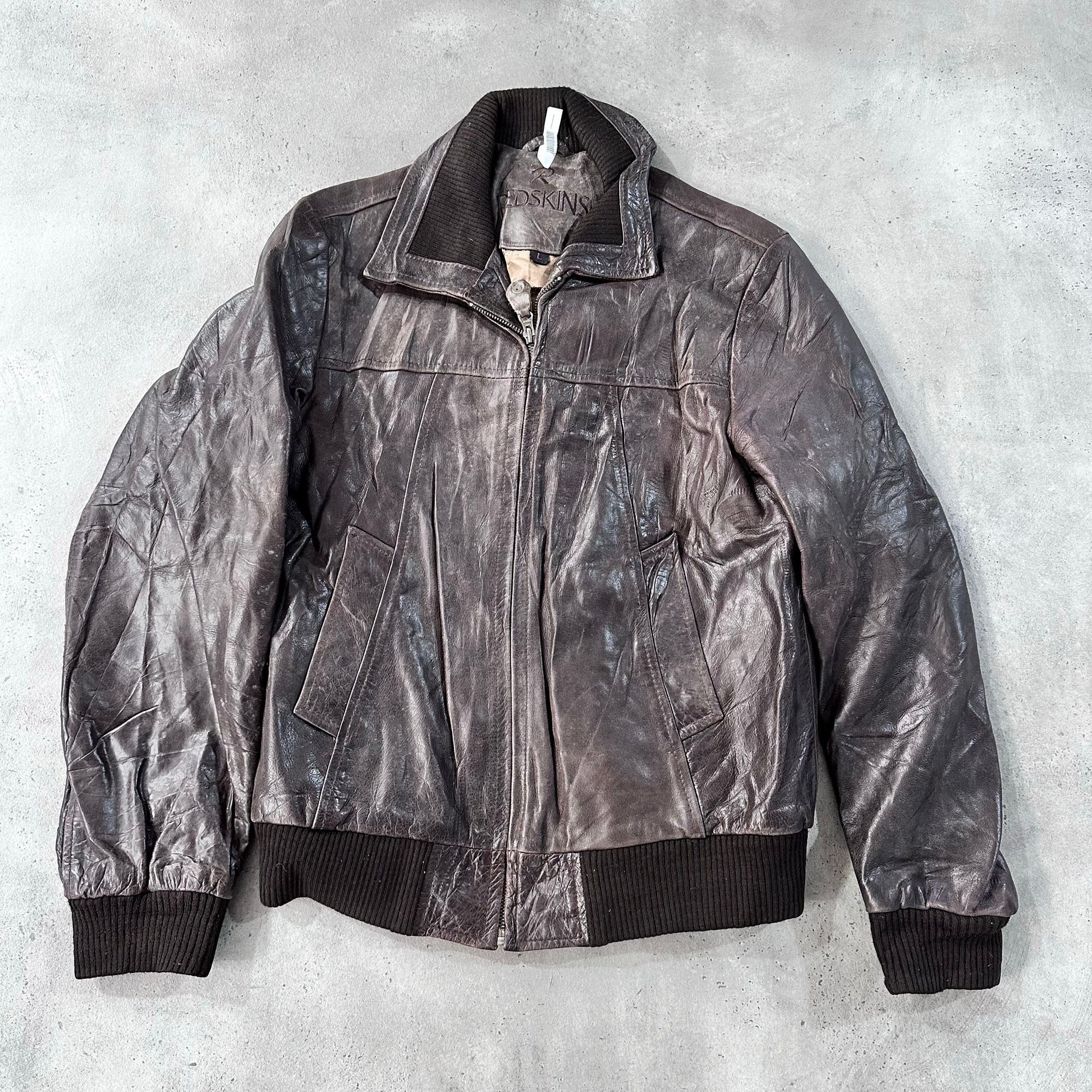 Vintage Redskins Retro Flight Leather Jackets