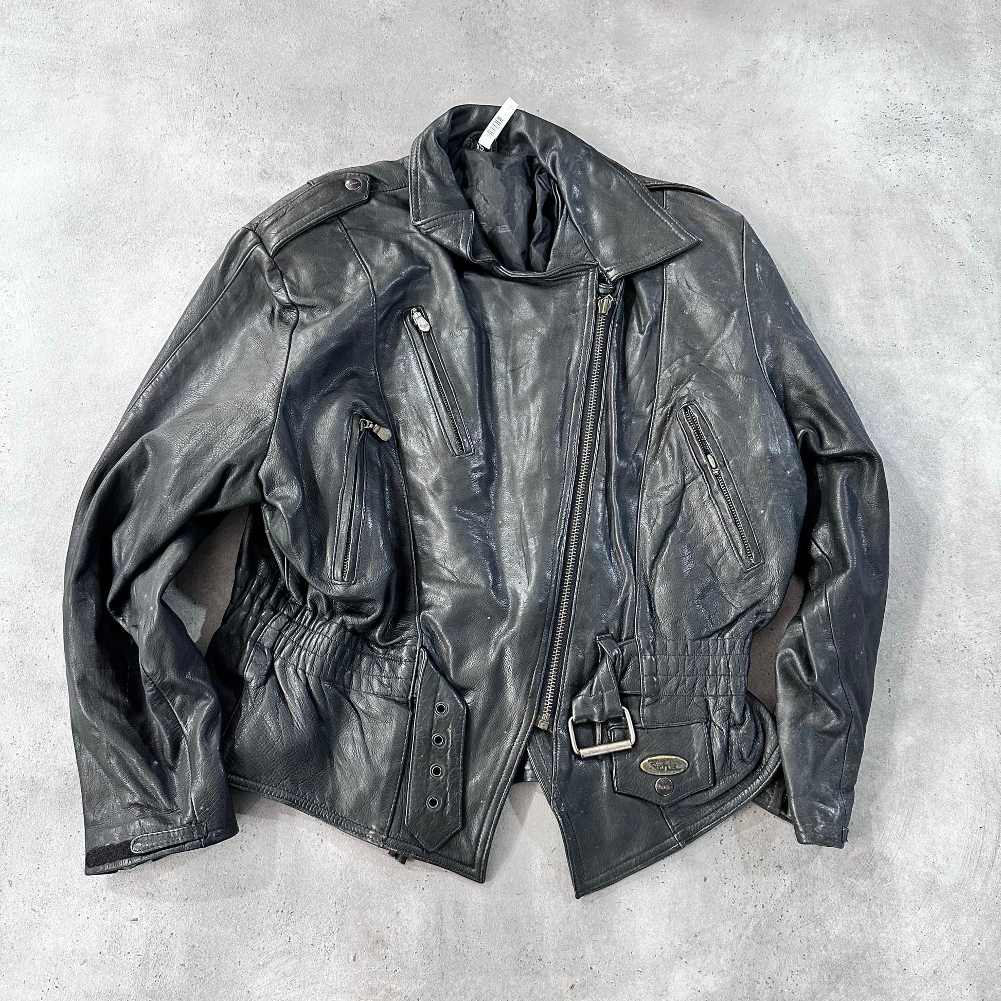 Vintage Retro Double Rider Leather Jackets