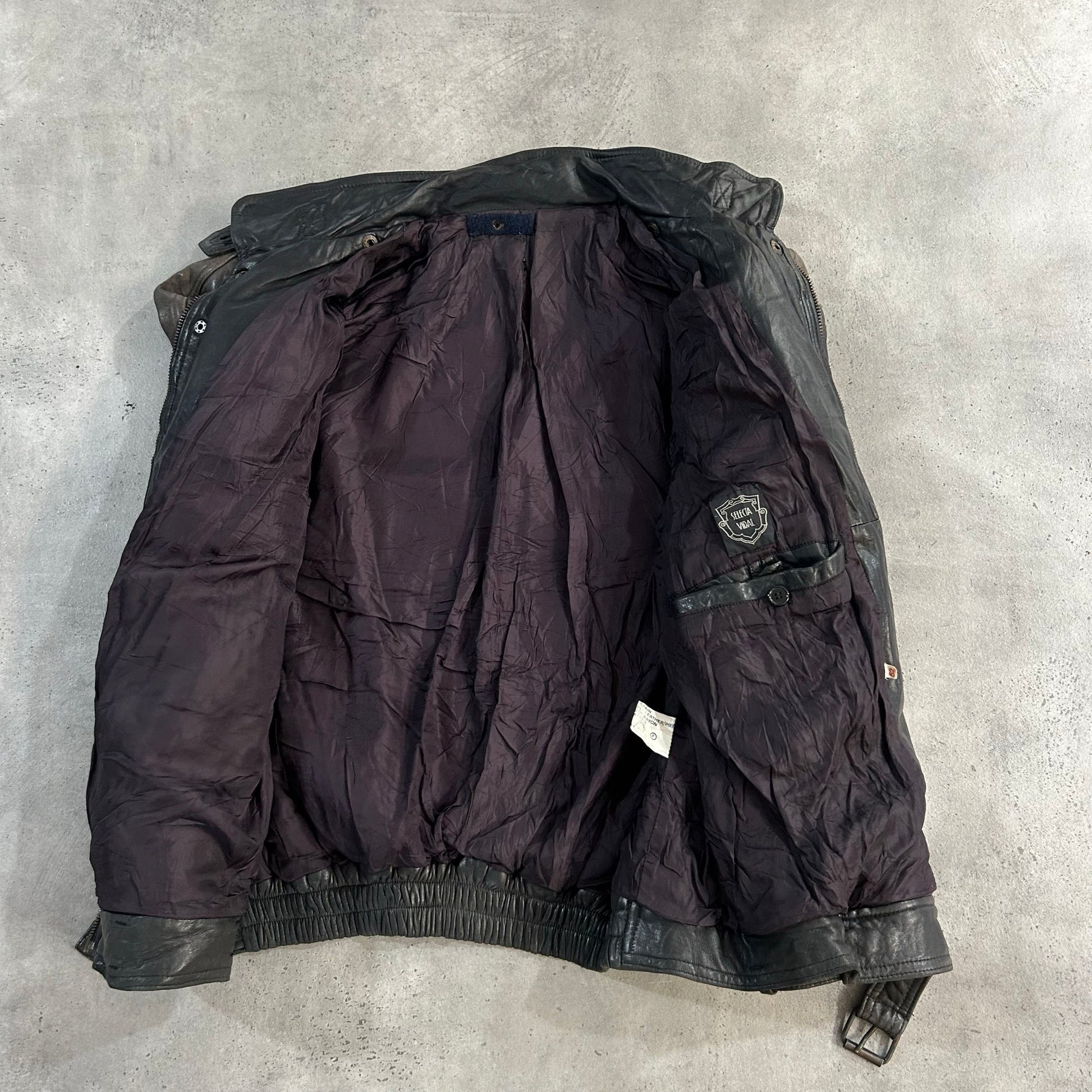 Vintage 70s-90s Spain Retro Leather Jackets