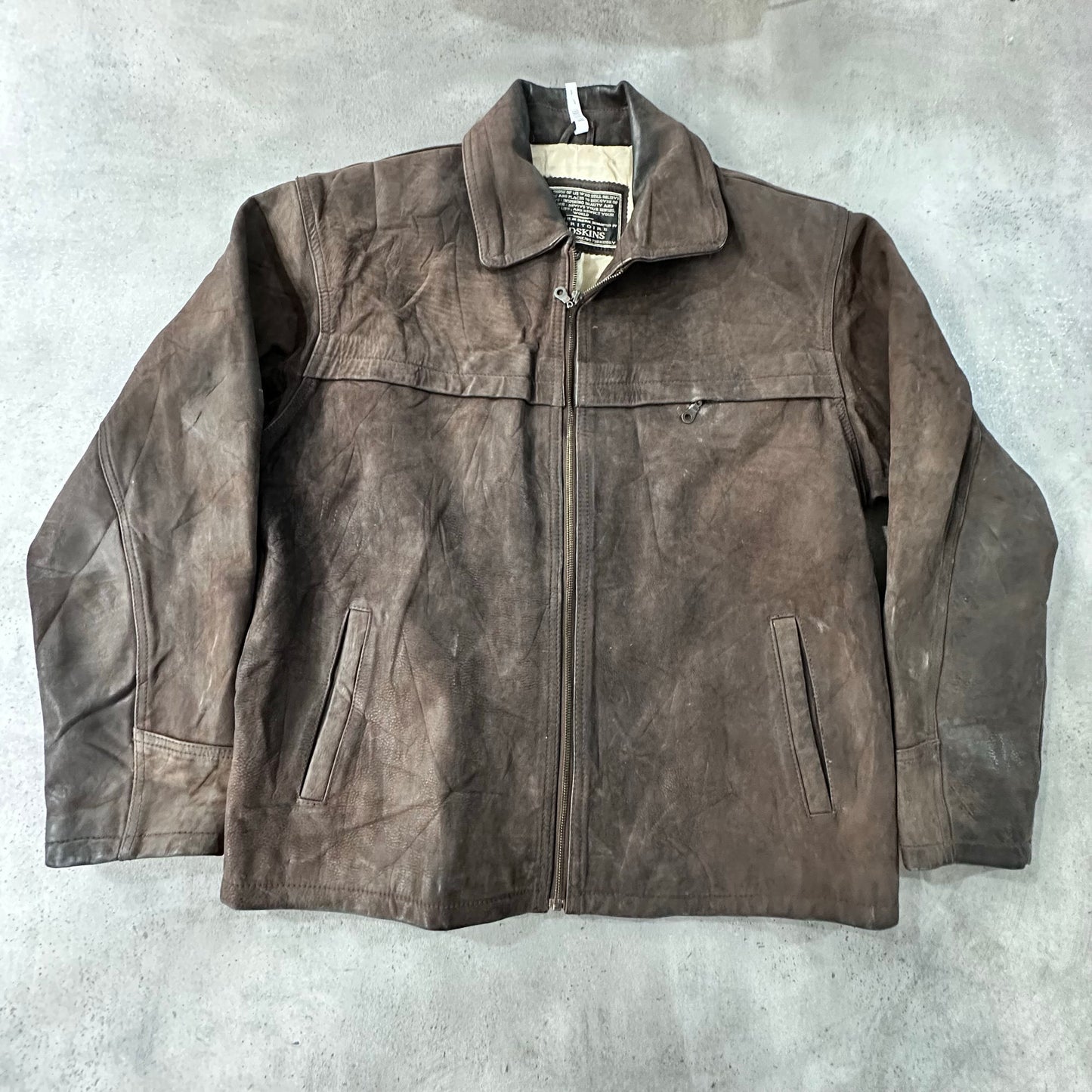 Vintage Redskins Retro Leather Jackets