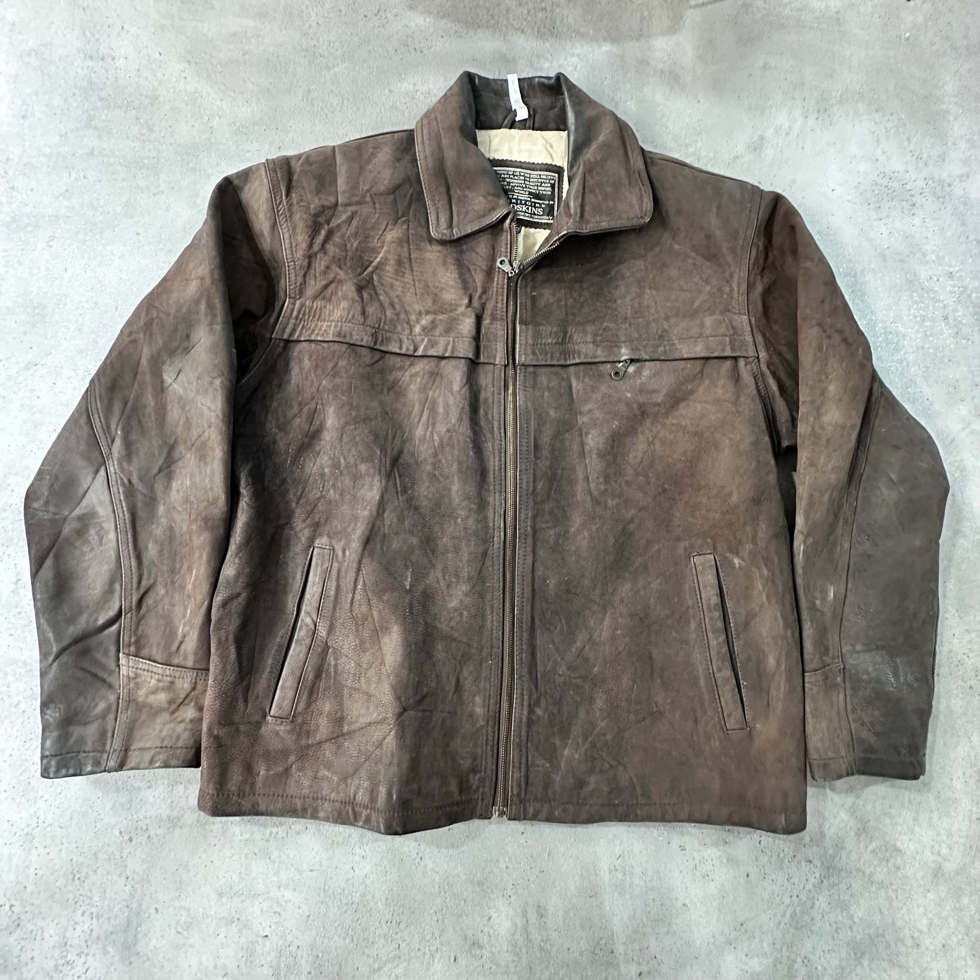 Vintage Redskins Retro Leather Jackets