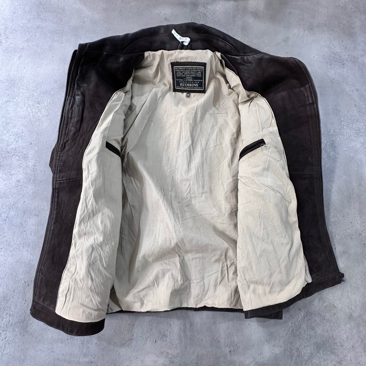 Vintage Redskins Retro Leather Jackets