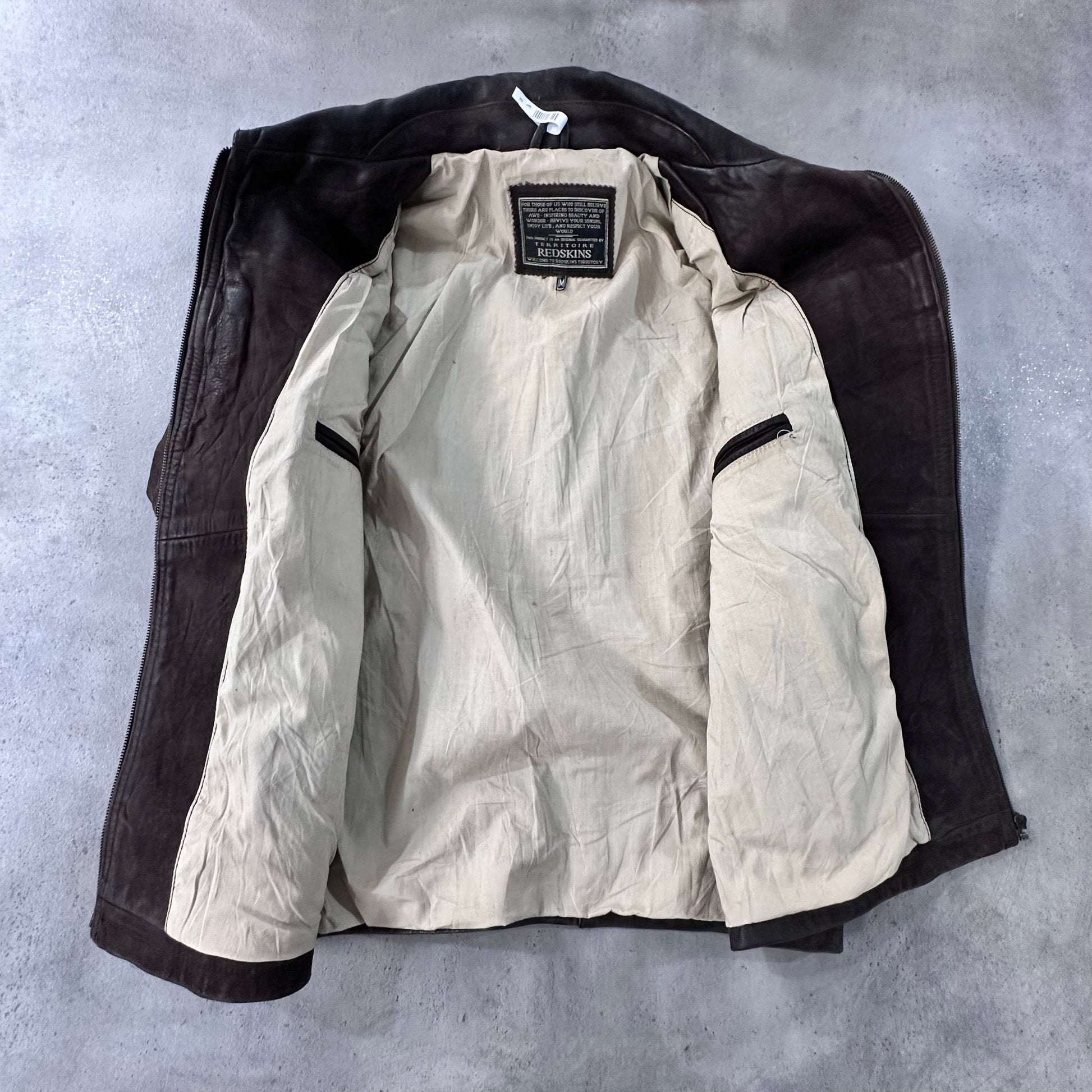 Vintage Redskins Retro Leather Jackets