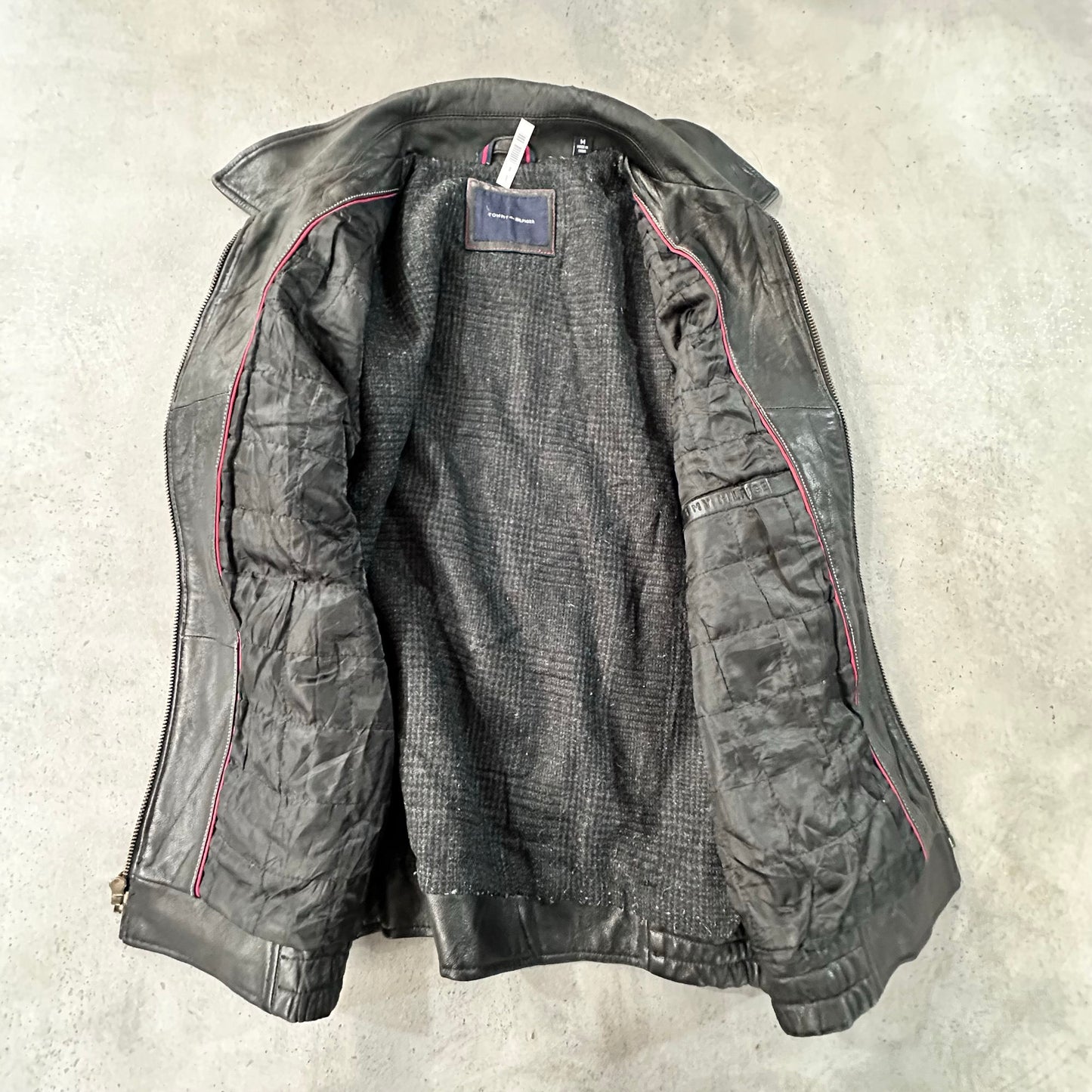 Vintage 70s-90s Tommy Hilfiger Retro Leather Jackets