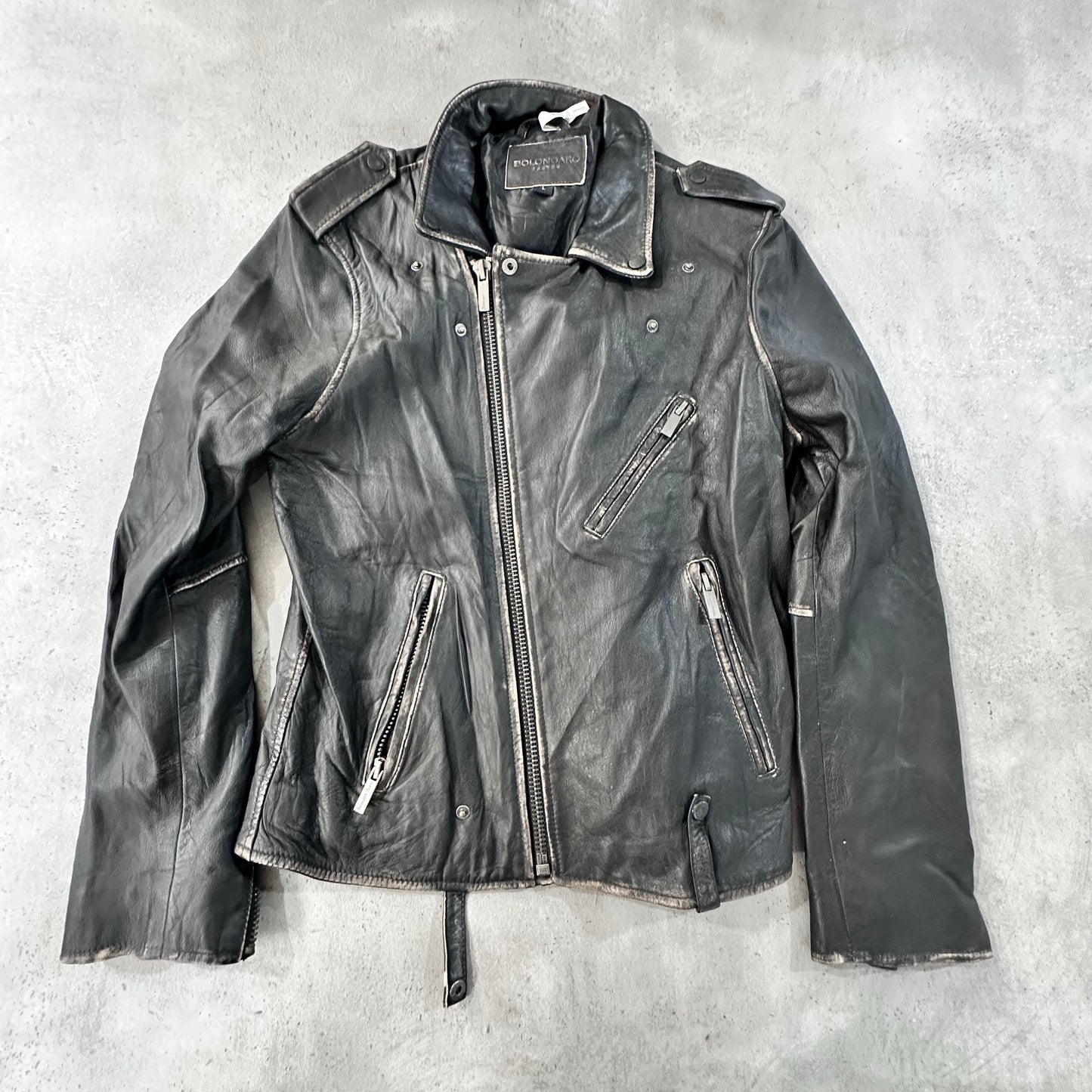 Vintage Retro Double Rider Leather Jackets
