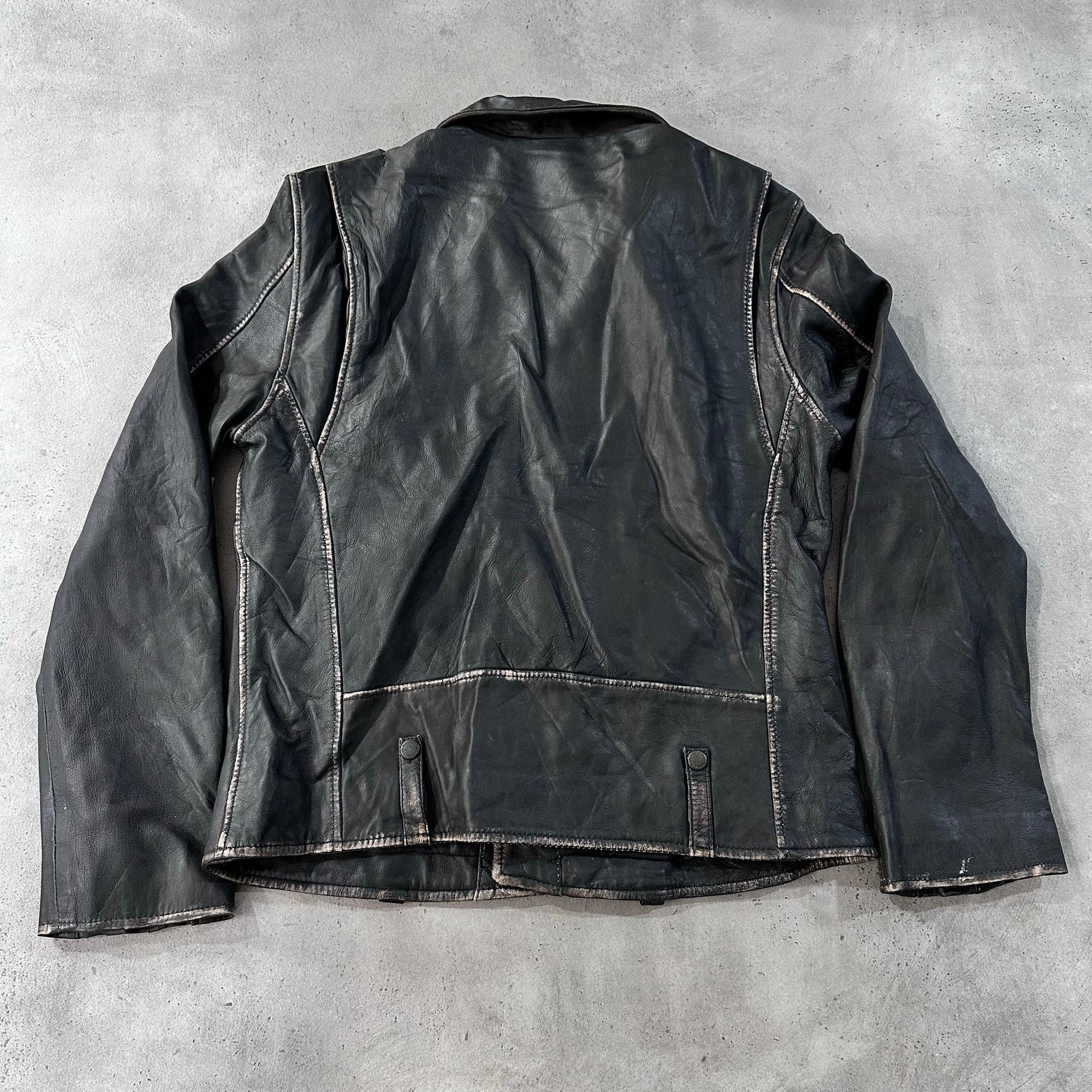 Vintage Retro Double Rider Leather Jackets
