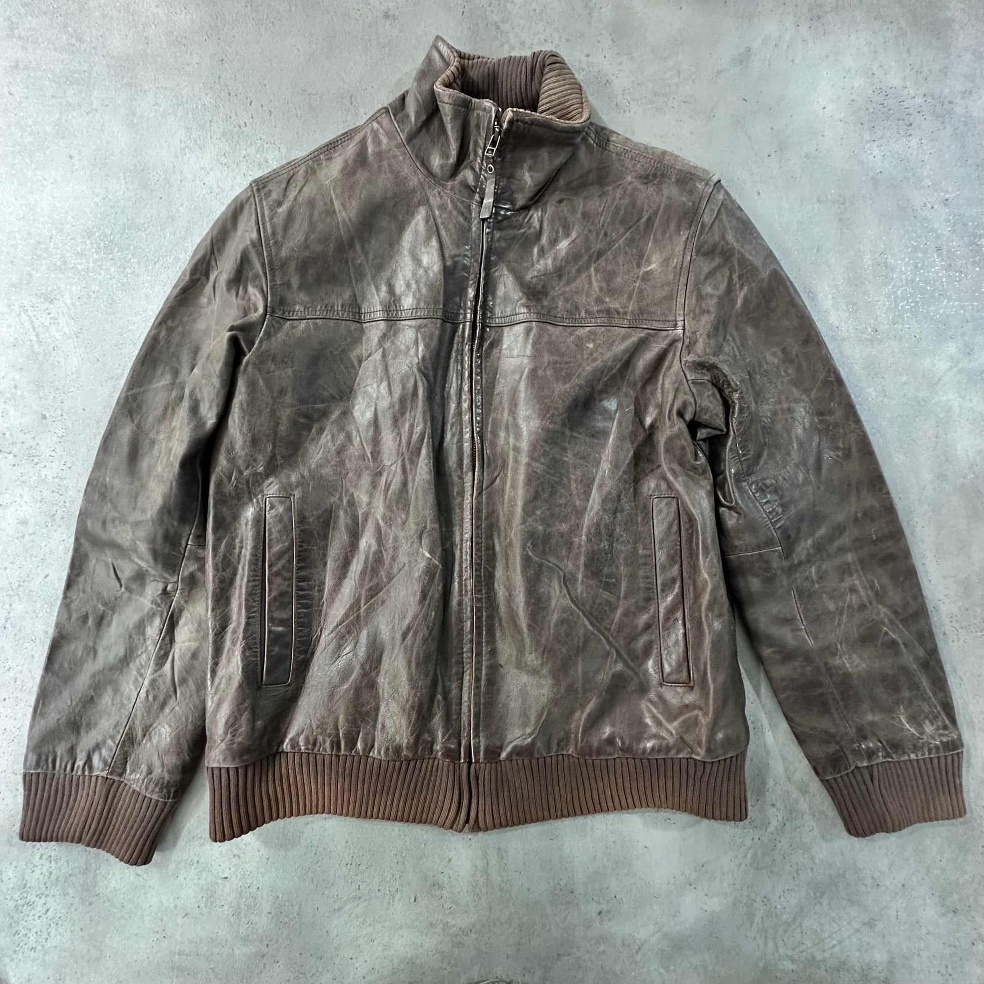 Vintage Portugal Retro Leather Jackets