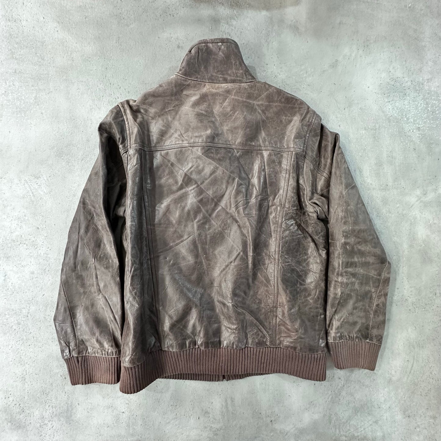 Vintage Portugal Retro Leather Jackets