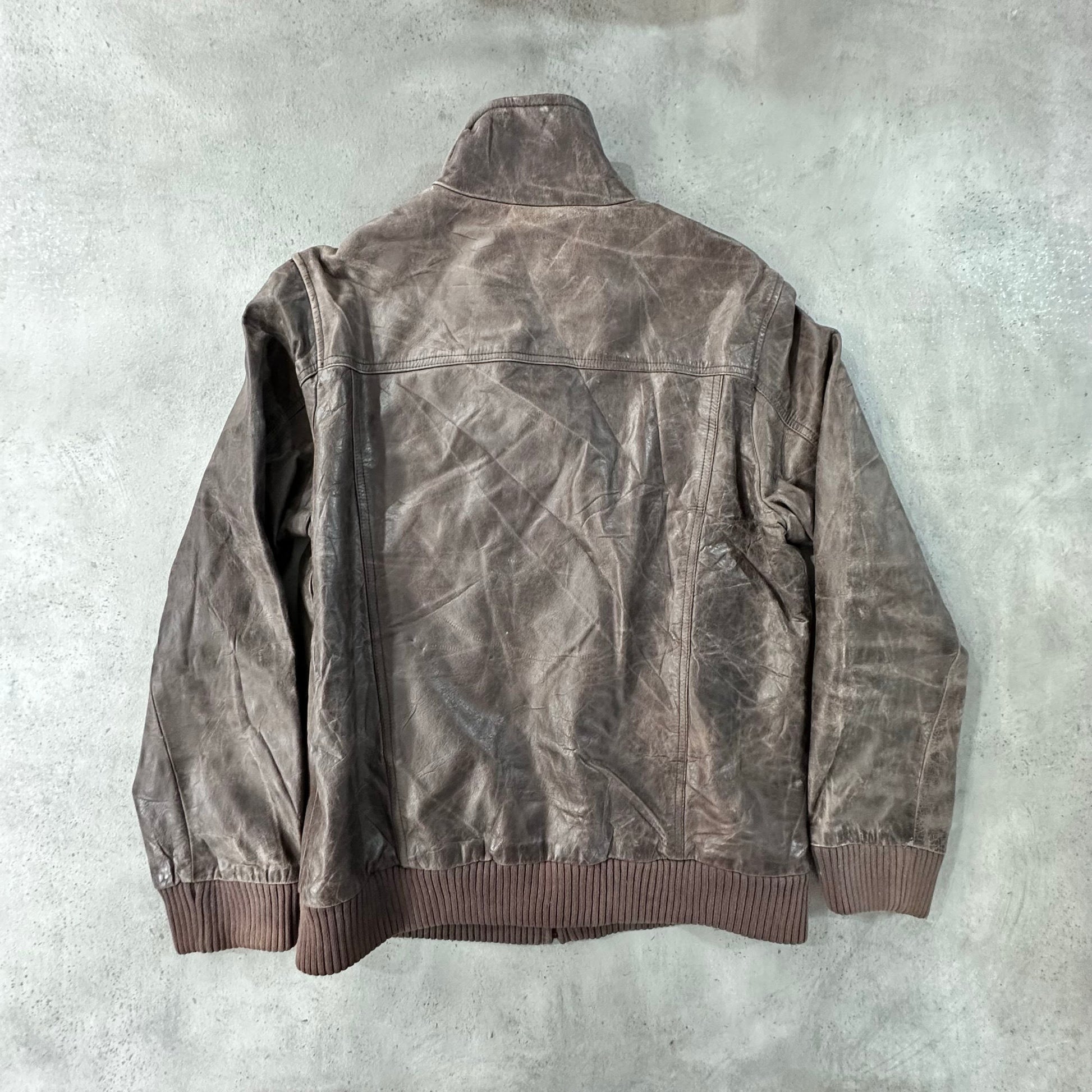 Vintage Portugal Retro Leather Jackets