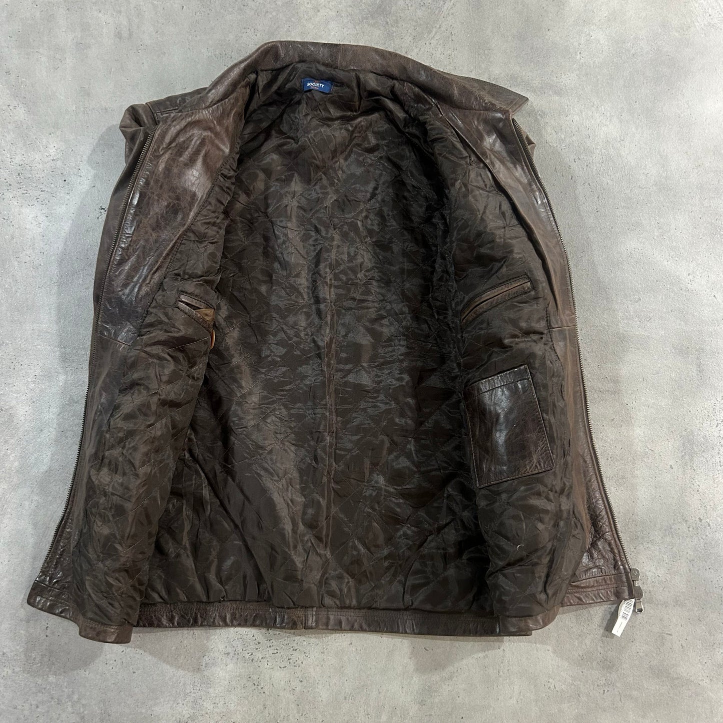Vintage Italy Retro Leather Jackets