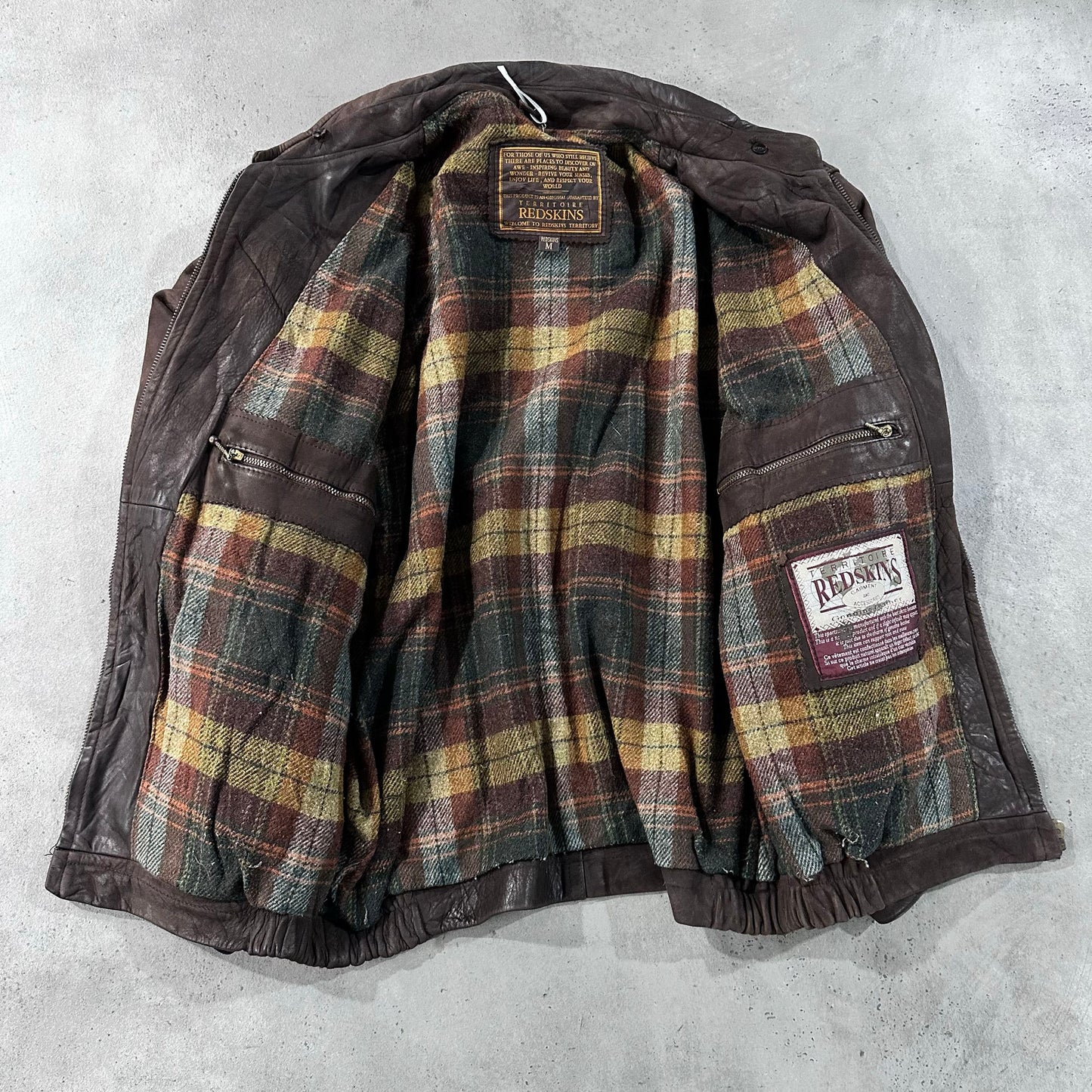 Vintage 70s-90s Redskins Retro Leather Jackets