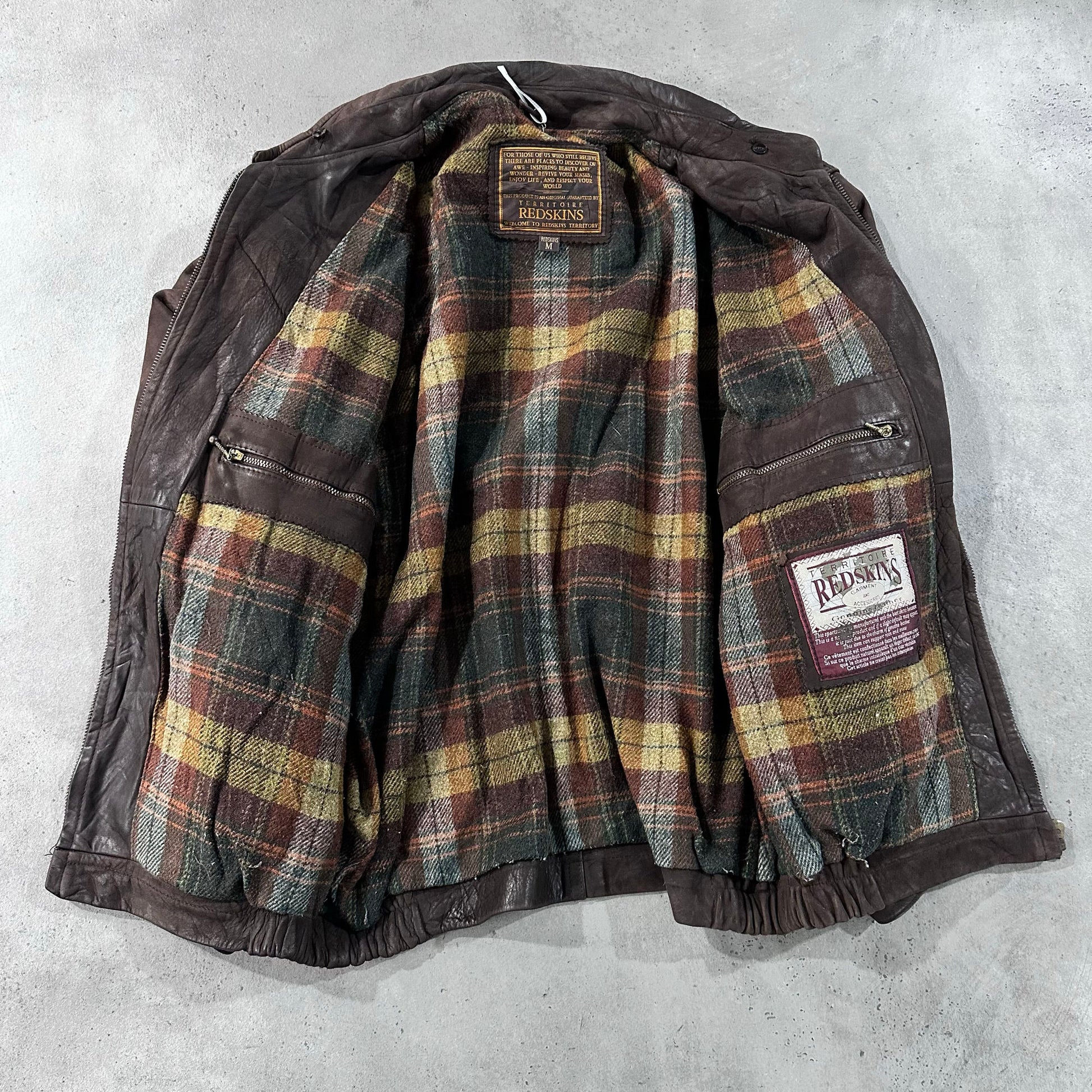 Vintage 70s-90s Redskins Retro Leather Jackets