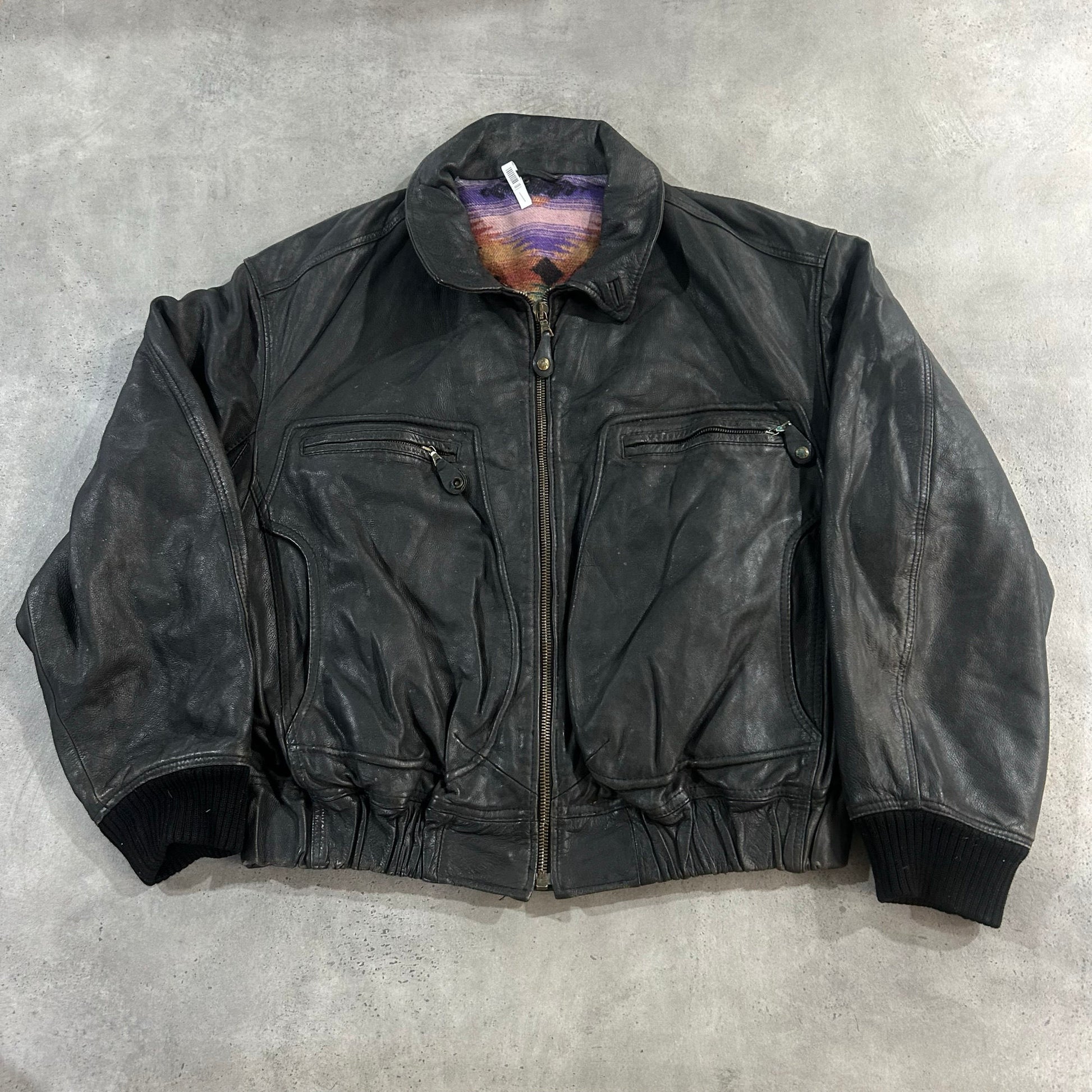 Vintage 70s-90s Retro Flight Leather Jackets