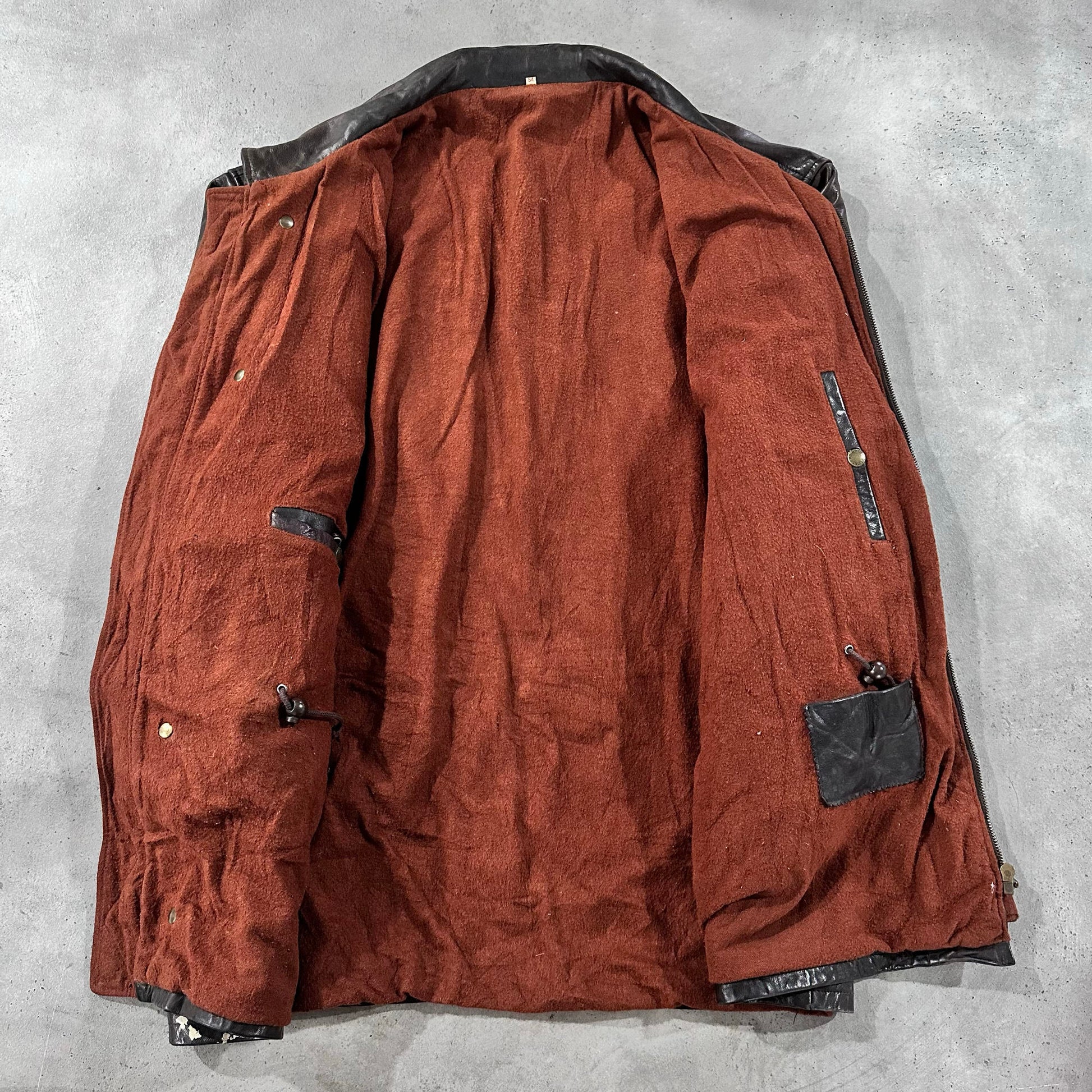 Vintage 70s-90s Retro Mid-Length Leather Jackets