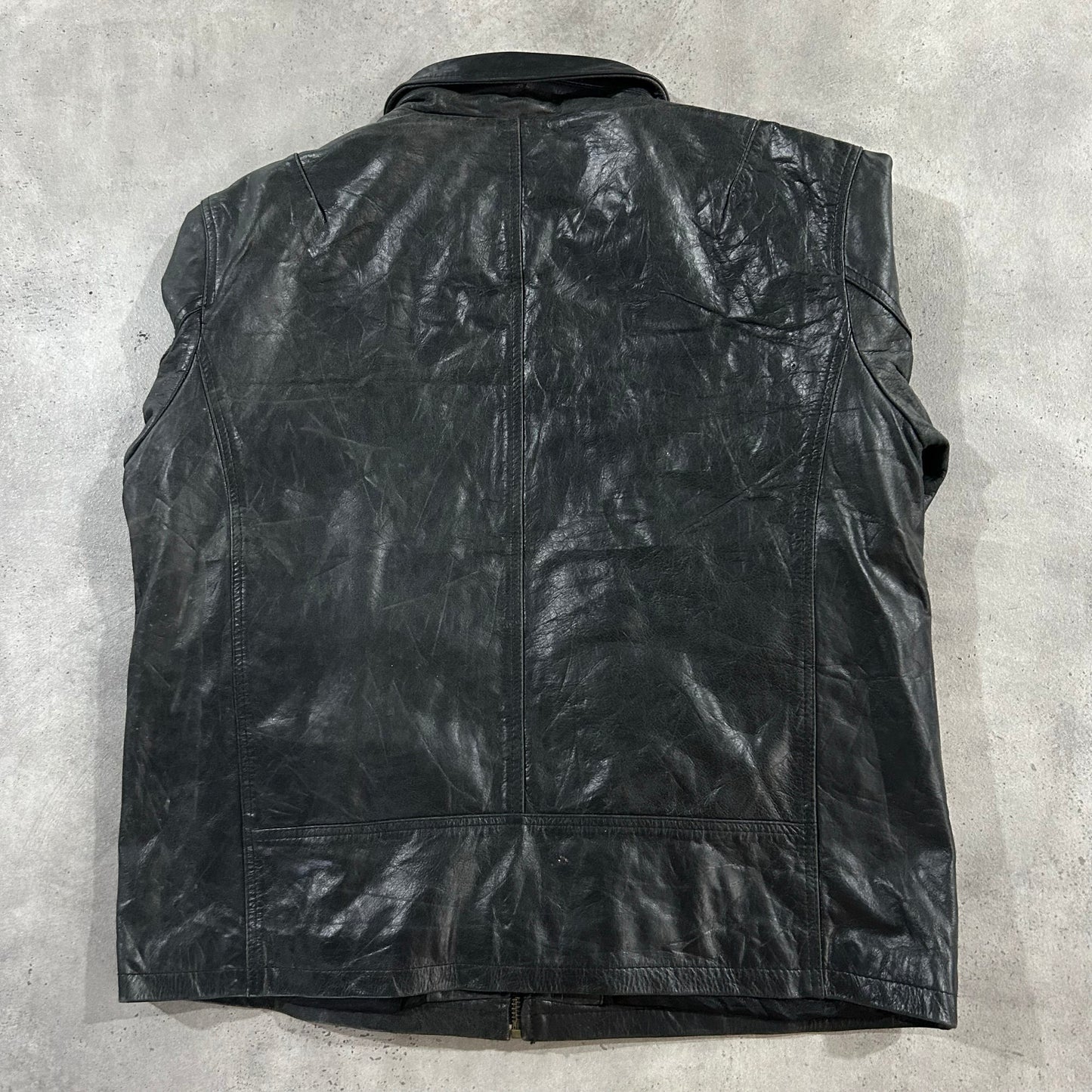 Vintage Mid-Length Leather Jackets