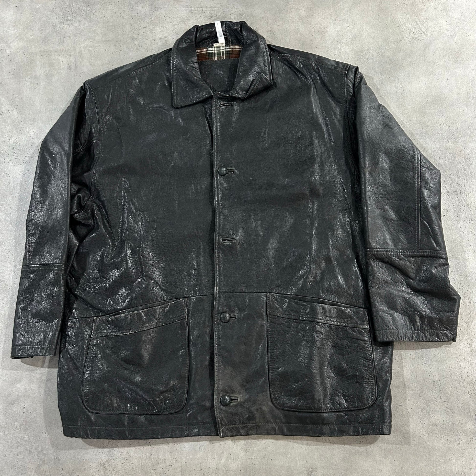 Vintage 70s-90s Retro Mid-Length Leather Jackets