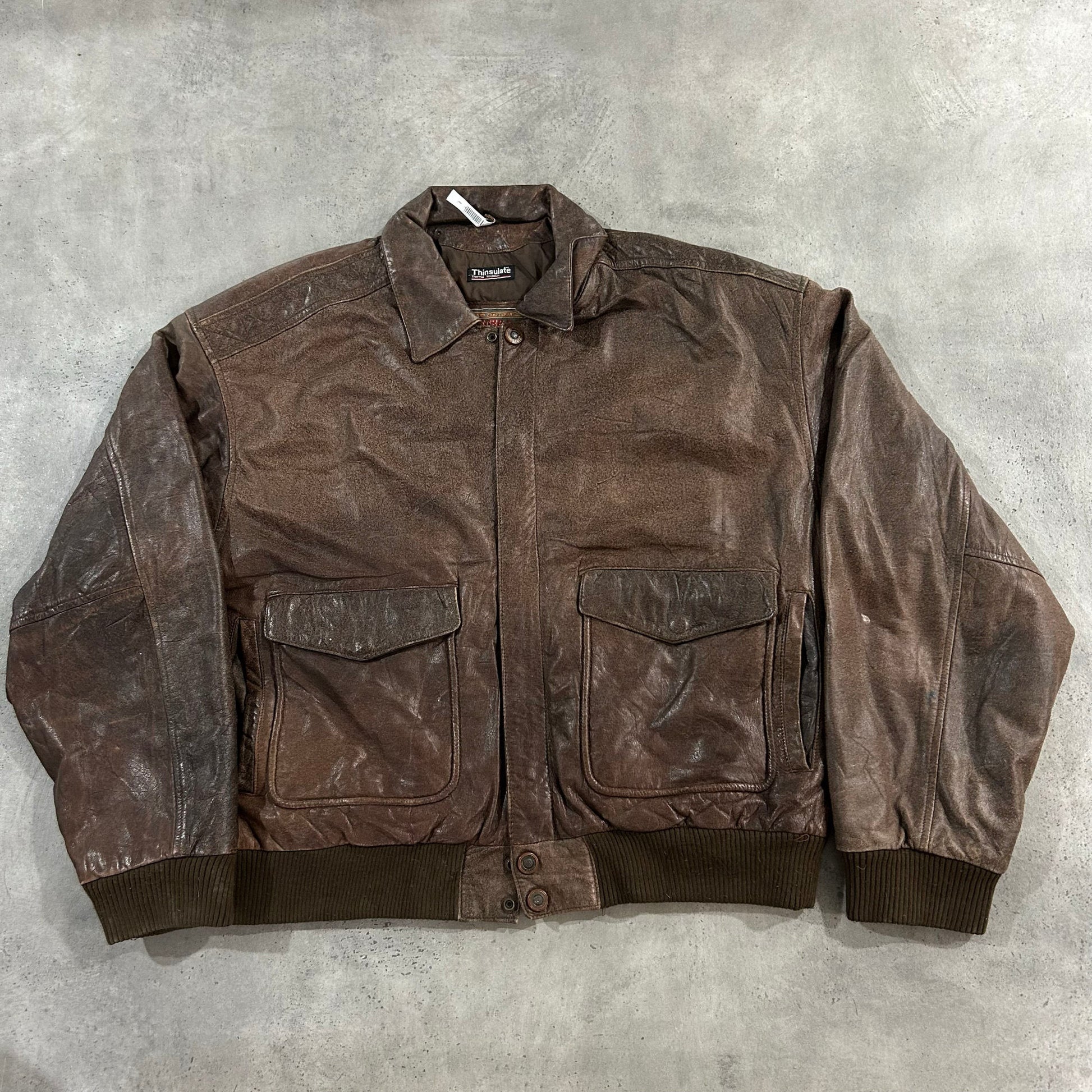 Vintage 70s-90s Retro Flight Leather Jackets